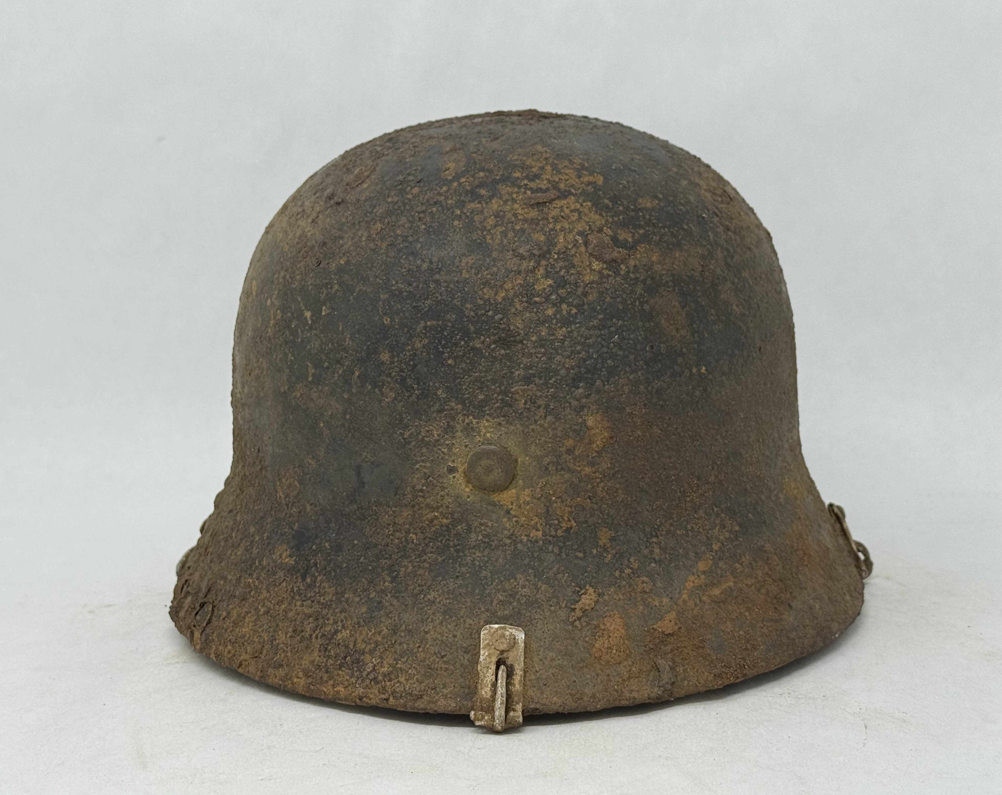 SS M35 Double Decal Helmet with Camo Cover Clips — image 7