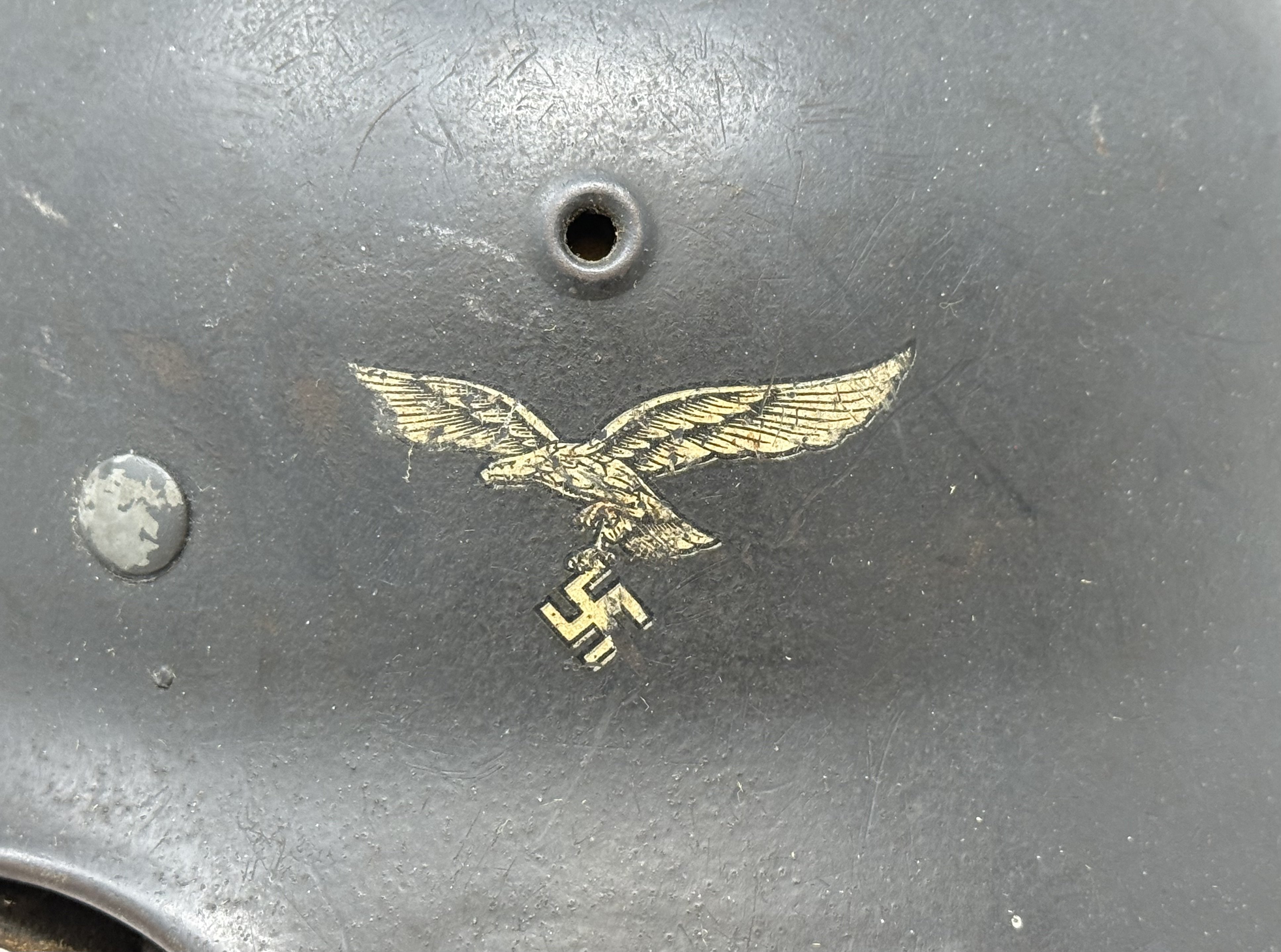 M40 Luftwaffe Single Decal Helmet — image 14