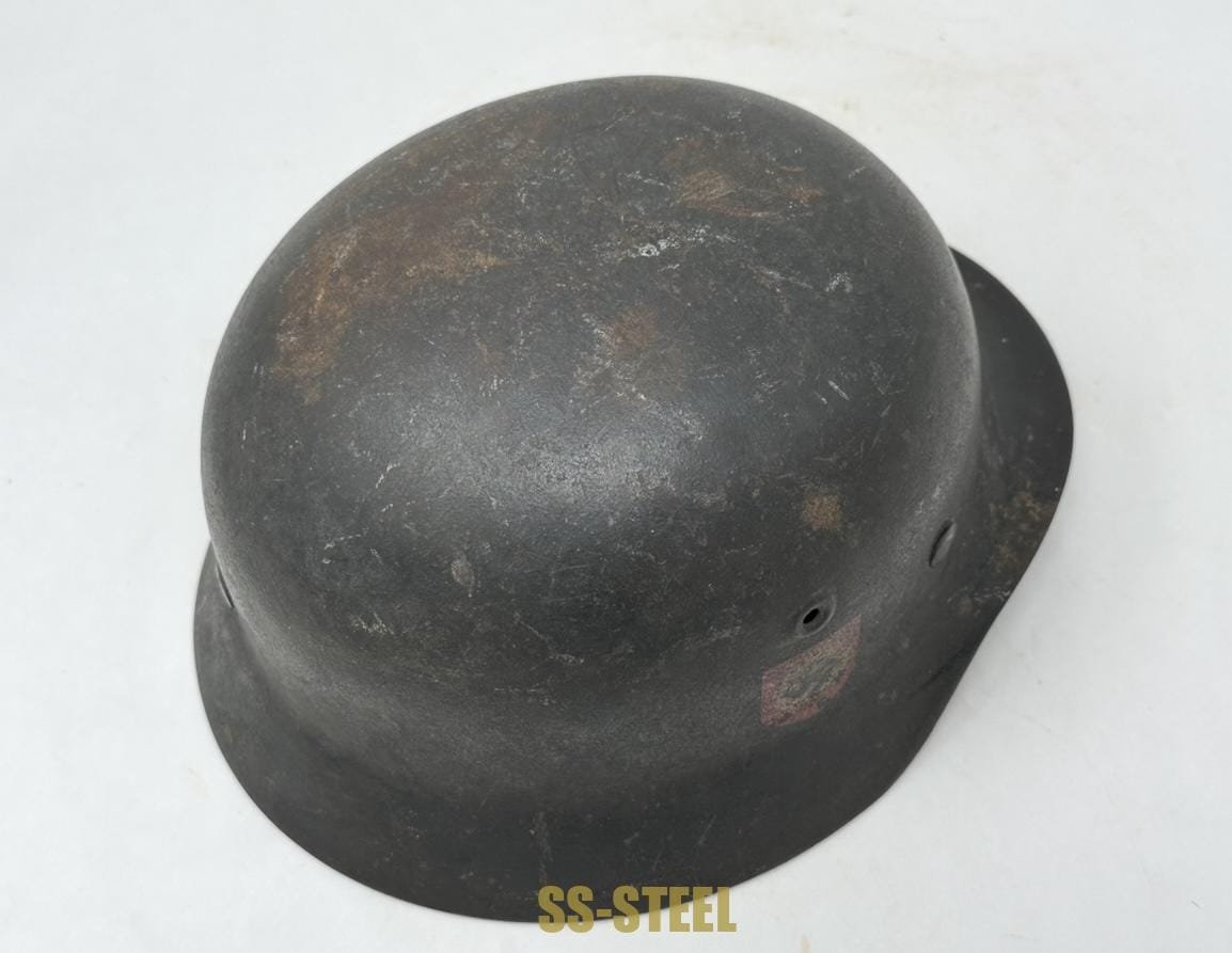 M40 Police Double Decal Helmet Possible KIA/Battle Damage — image 13