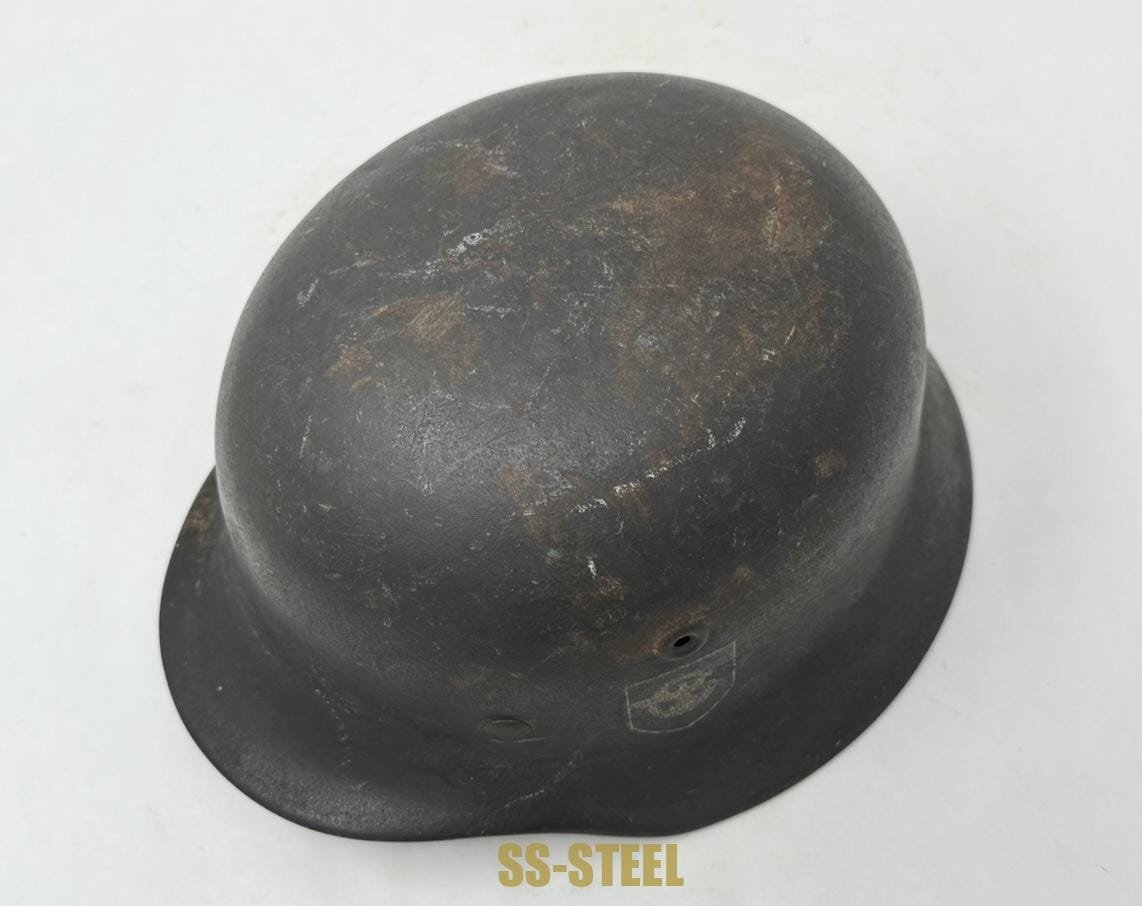 M40 Police Double Decal Helmet Possible KIA/Battle Damage — image 14