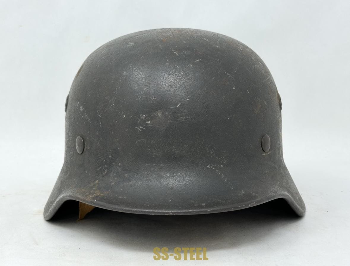 M40 Police Double Decal Helmet Possible KIA/Battle Damage — image 3