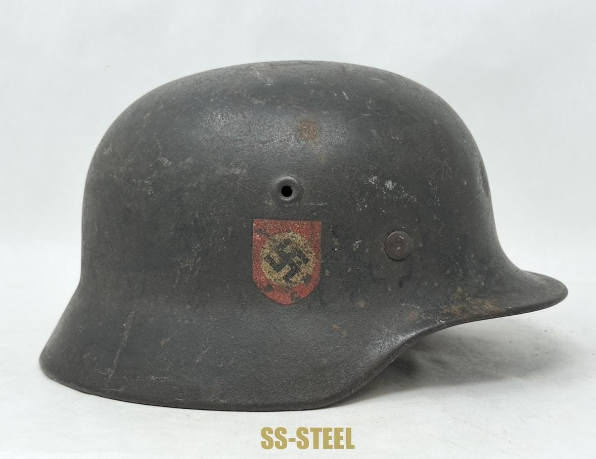 M40 Police Double Decal Helmet Possible KIA/Battle Damage — image 5