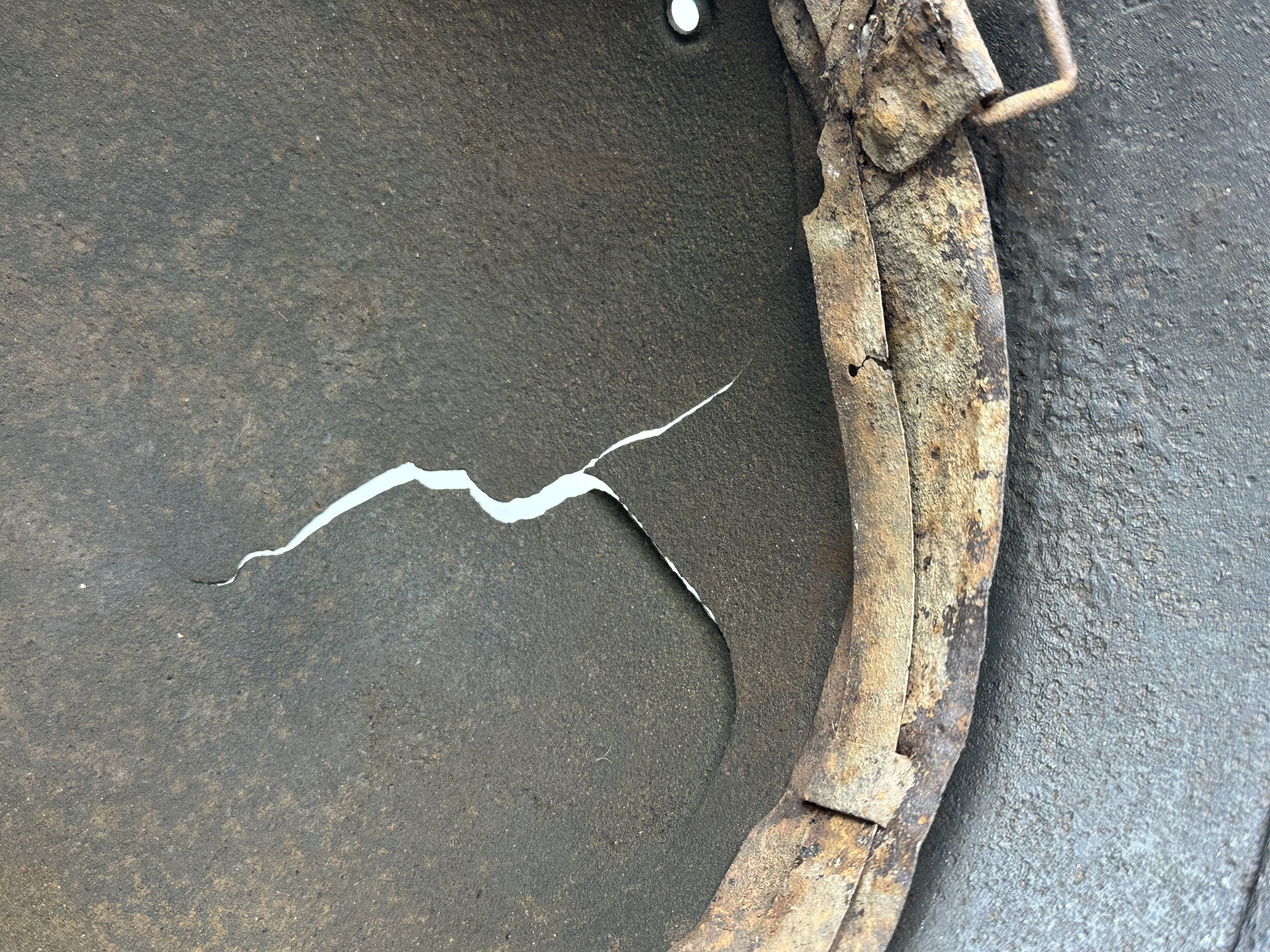 SS M40 Single Decal Helmet Battle Damage — image 11