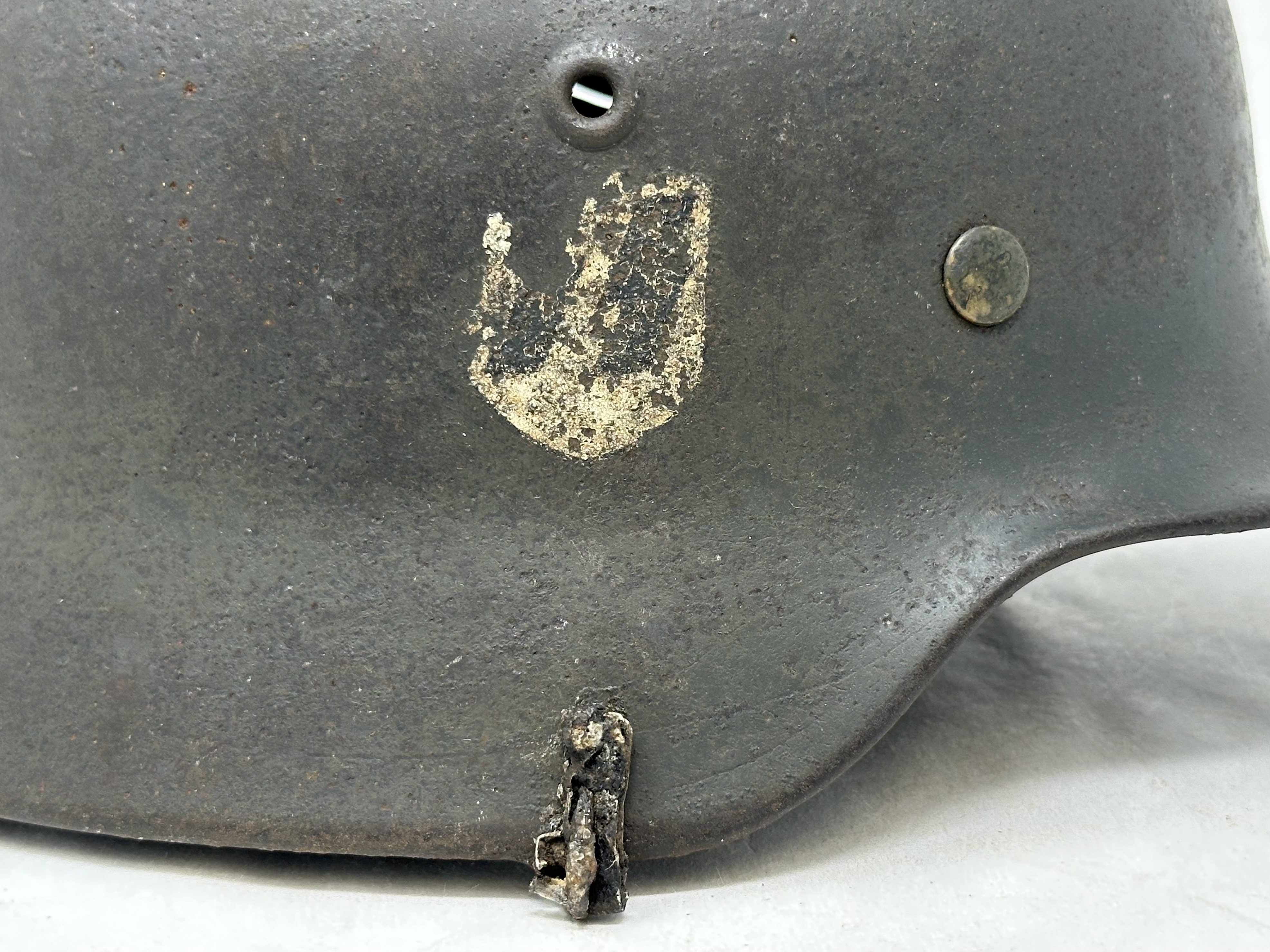 SS M40 Single Decal Helmet Battle Damage — image 16