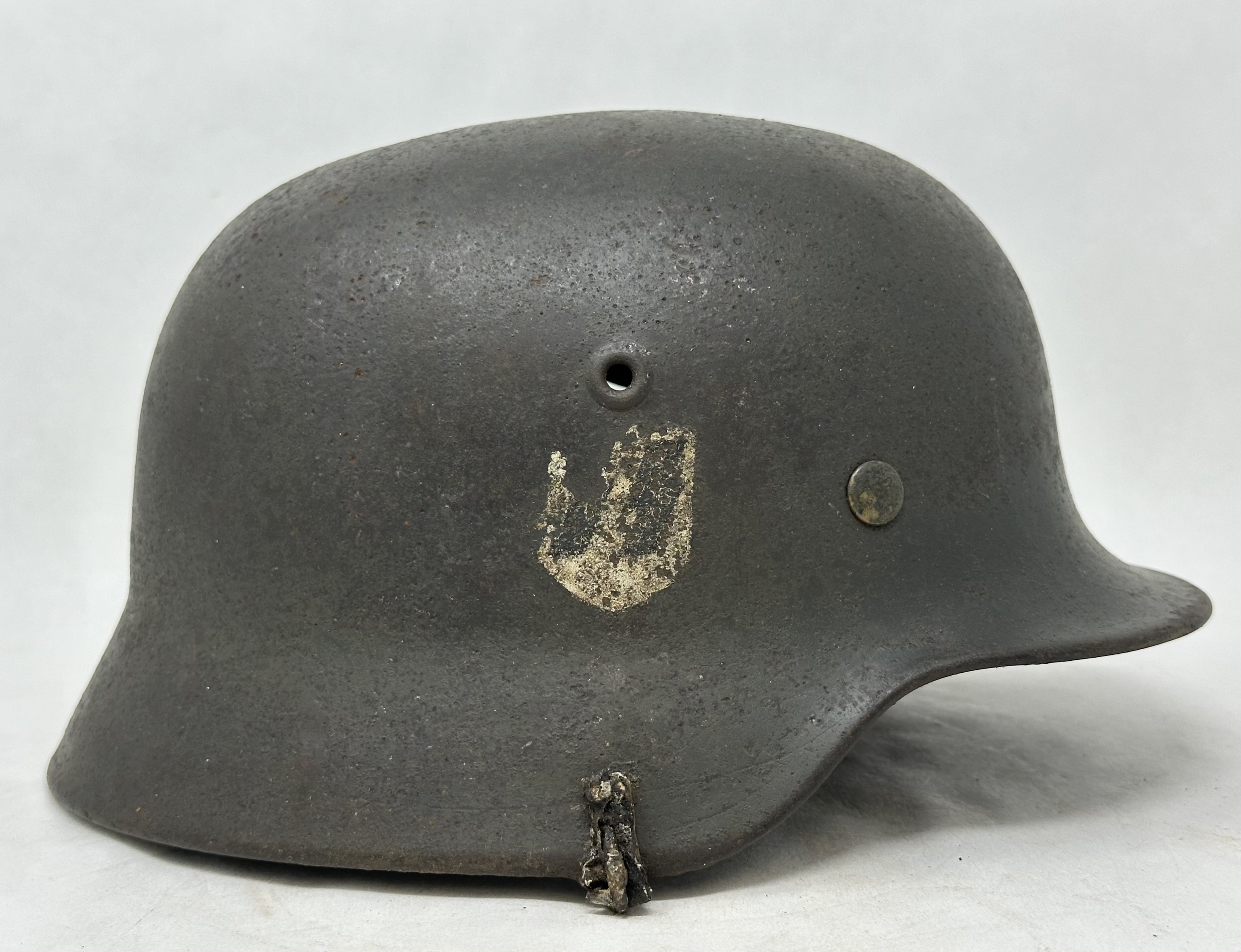 SS M40 Single Decal Helmet Battle Damage — image 2