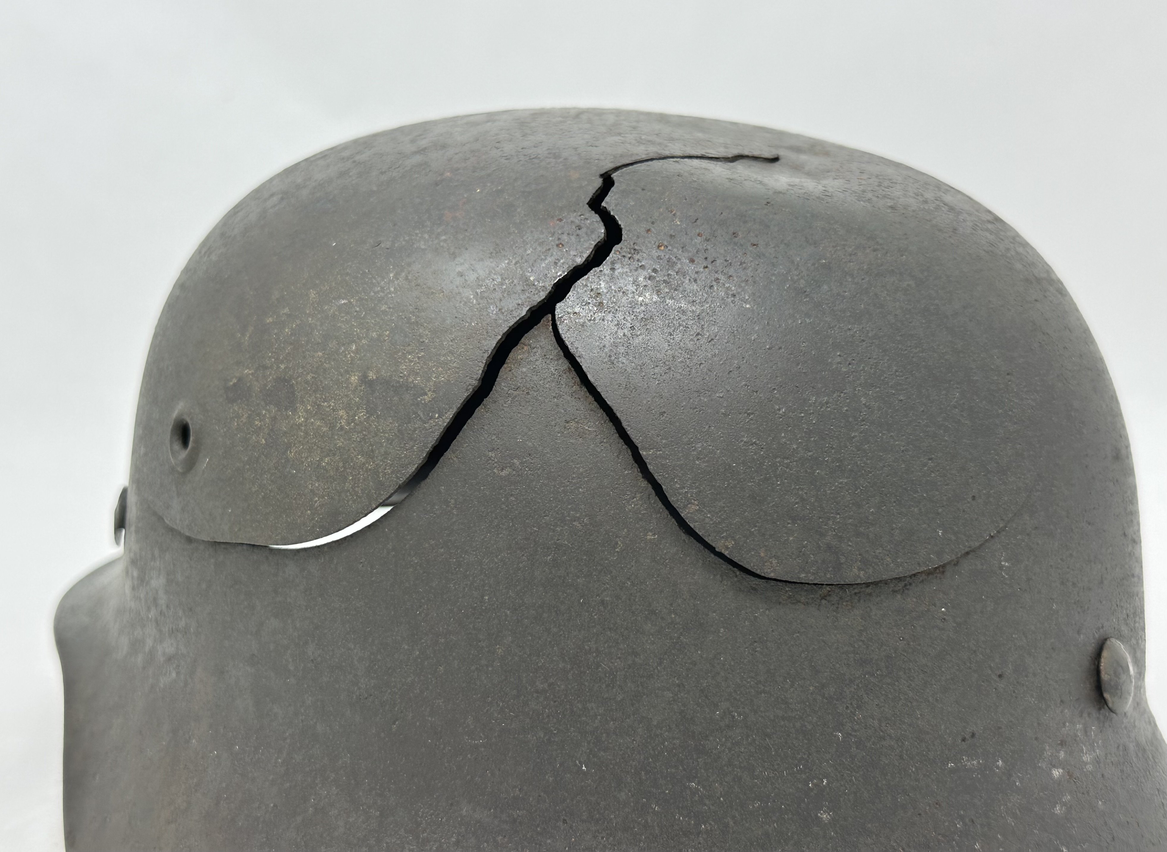 SS M40 Single Decal Helmet Battle Damage — image 8