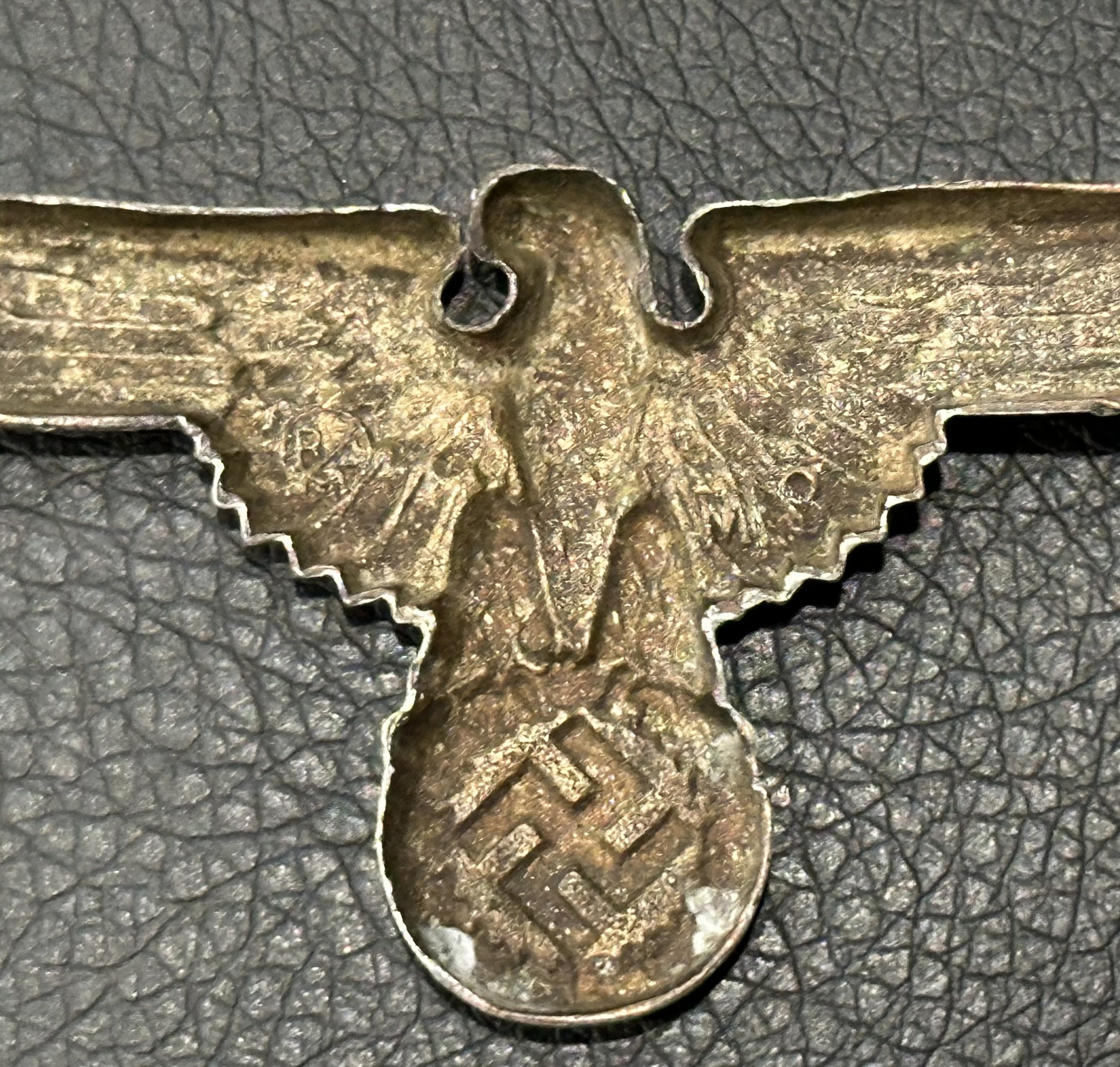 SS Visor Skull & Eagle M1/52 M/8-Deschler Wagner Cupal — image 7