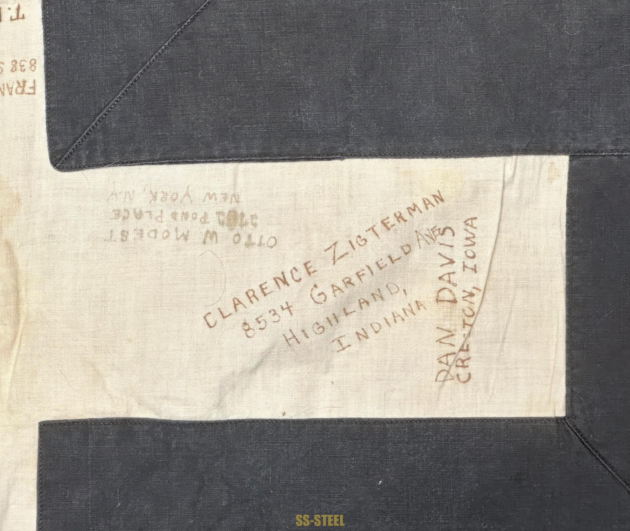 US Veteran Signed Flag OBERBURGKIRCHEN — image 10