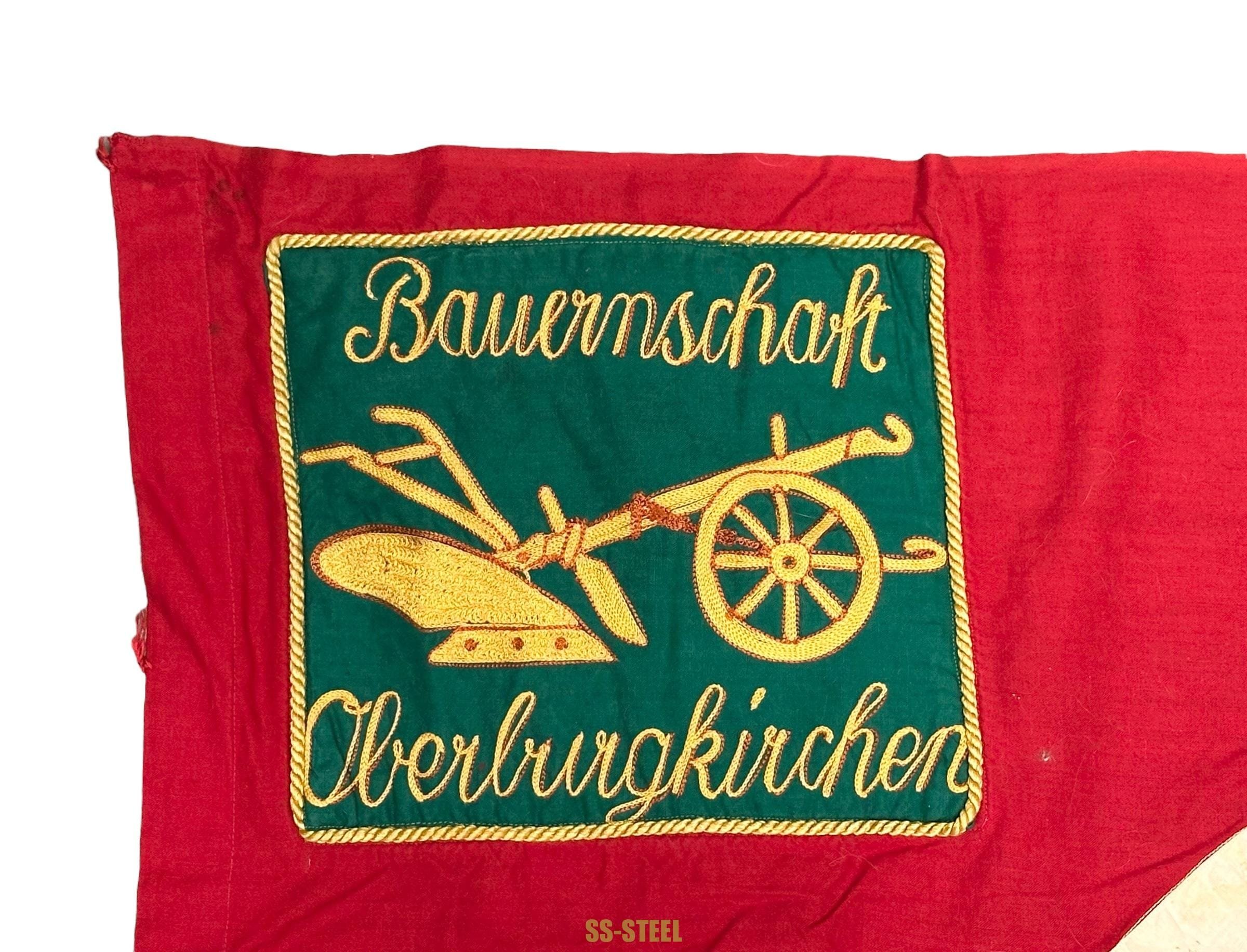 US Veteran Signed Flag OBERBURGKIRCHEN — image 11