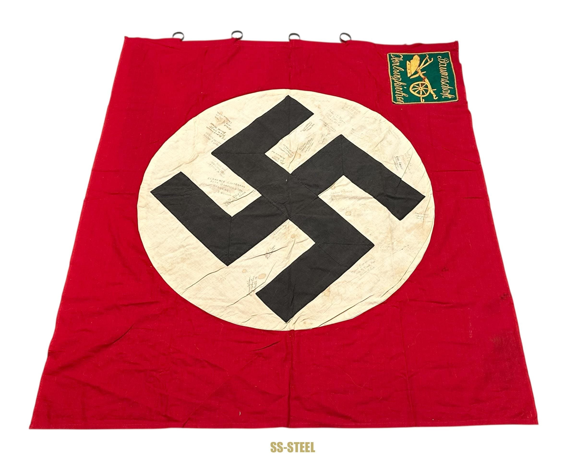 US Veteran Signed Flag OBERBURGKIRCHEN — image 15