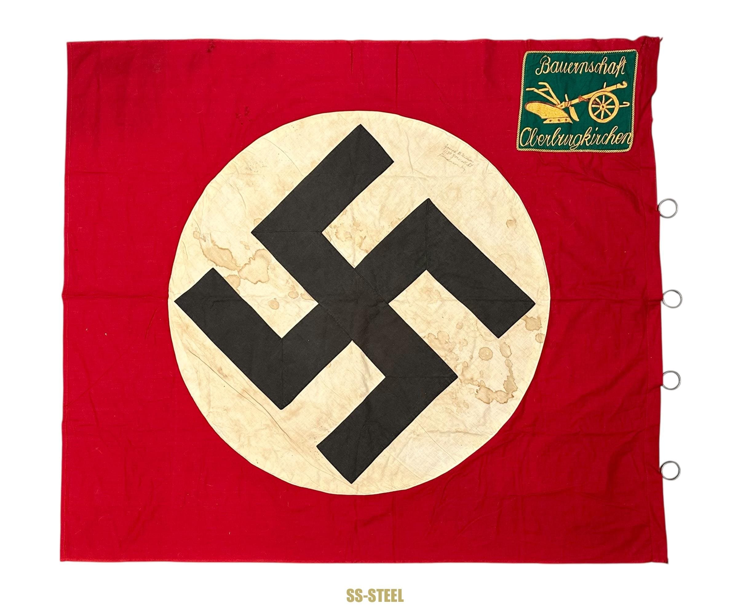 US Veteran Signed Flag OBERBURGKIRCHEN — image 17