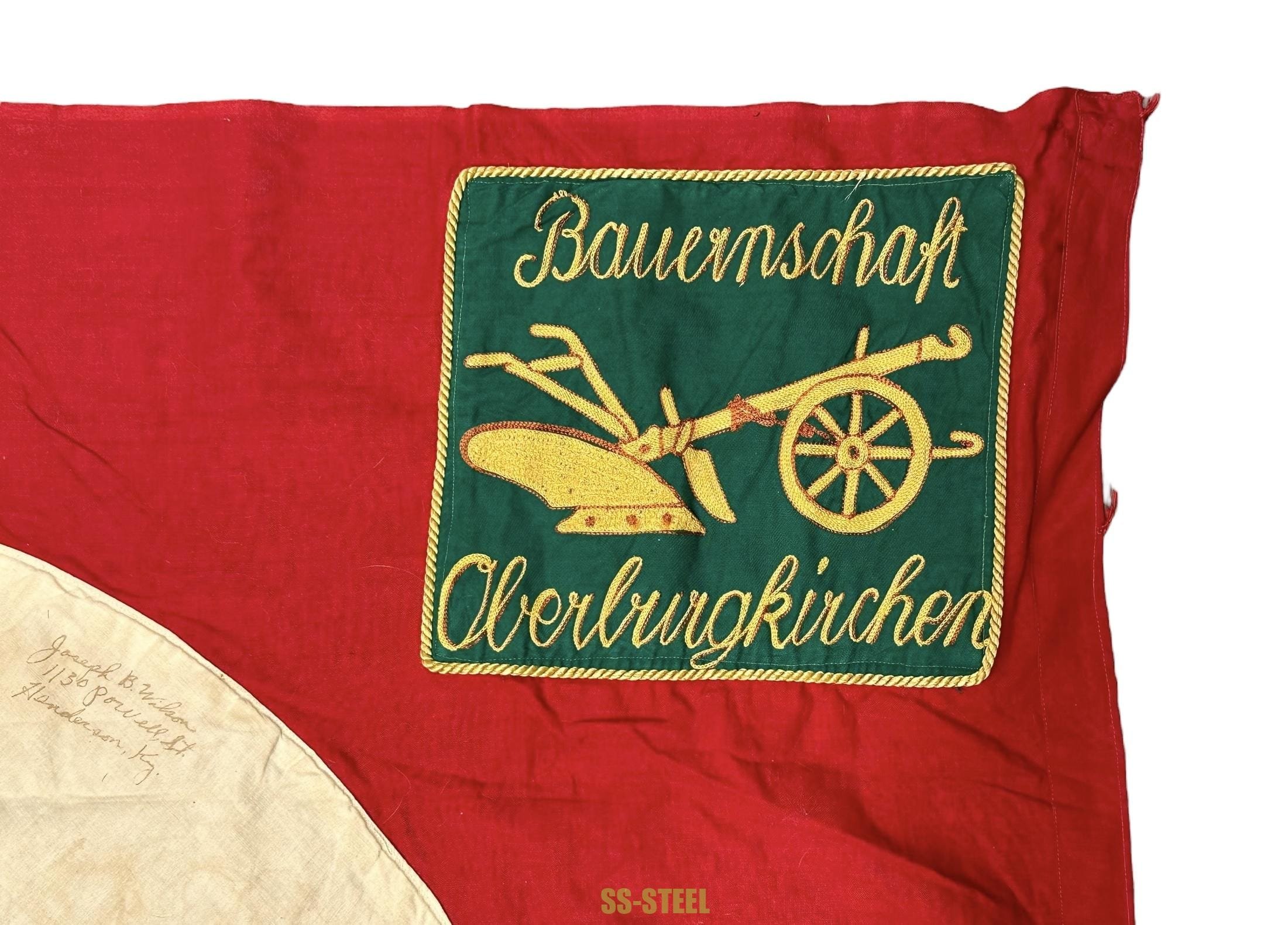 US Veteran Signed Flag OBERBURGKIRCHEN — image 18
