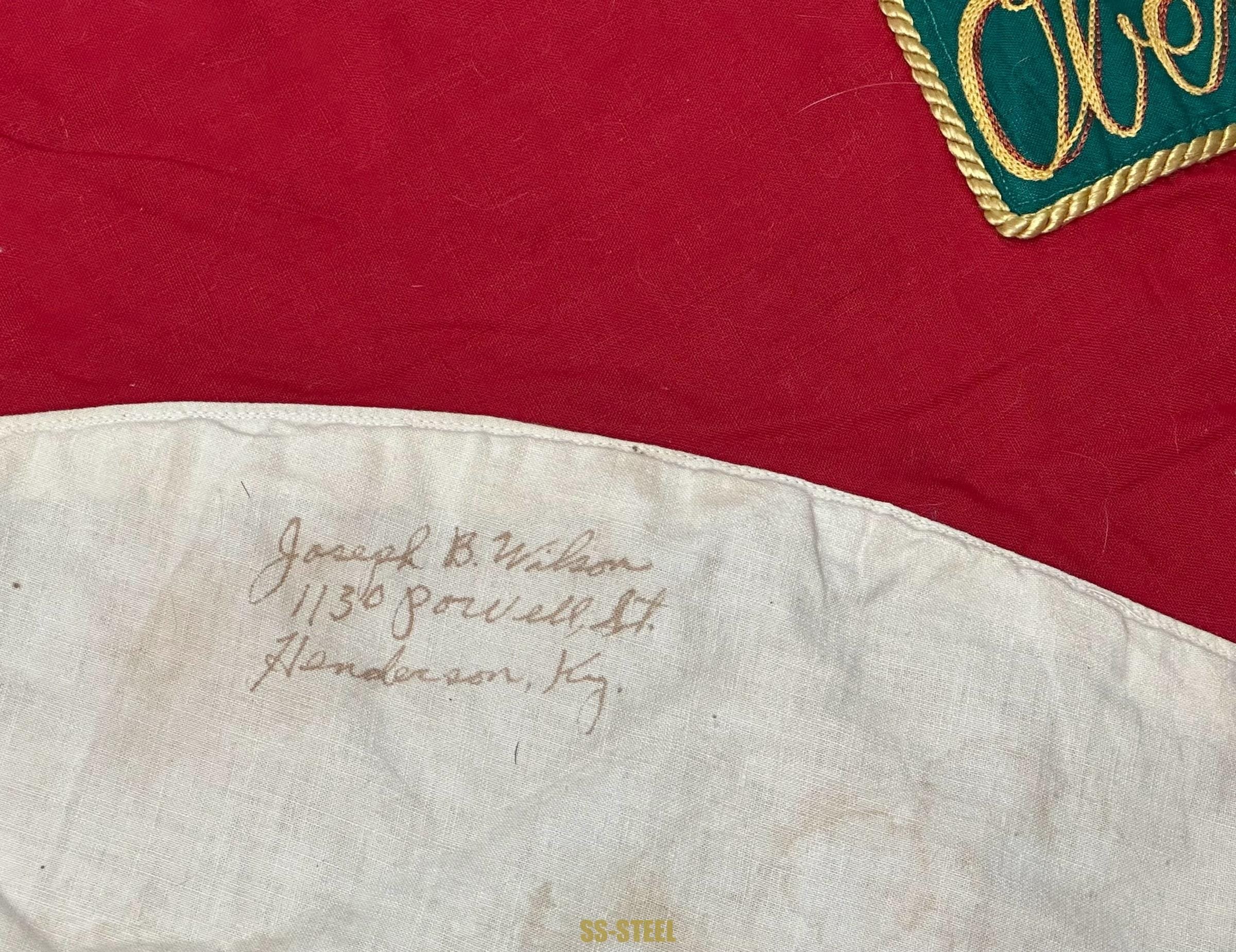 US Veteran Signed Flag OBERBURGKIRCHEN — image 19