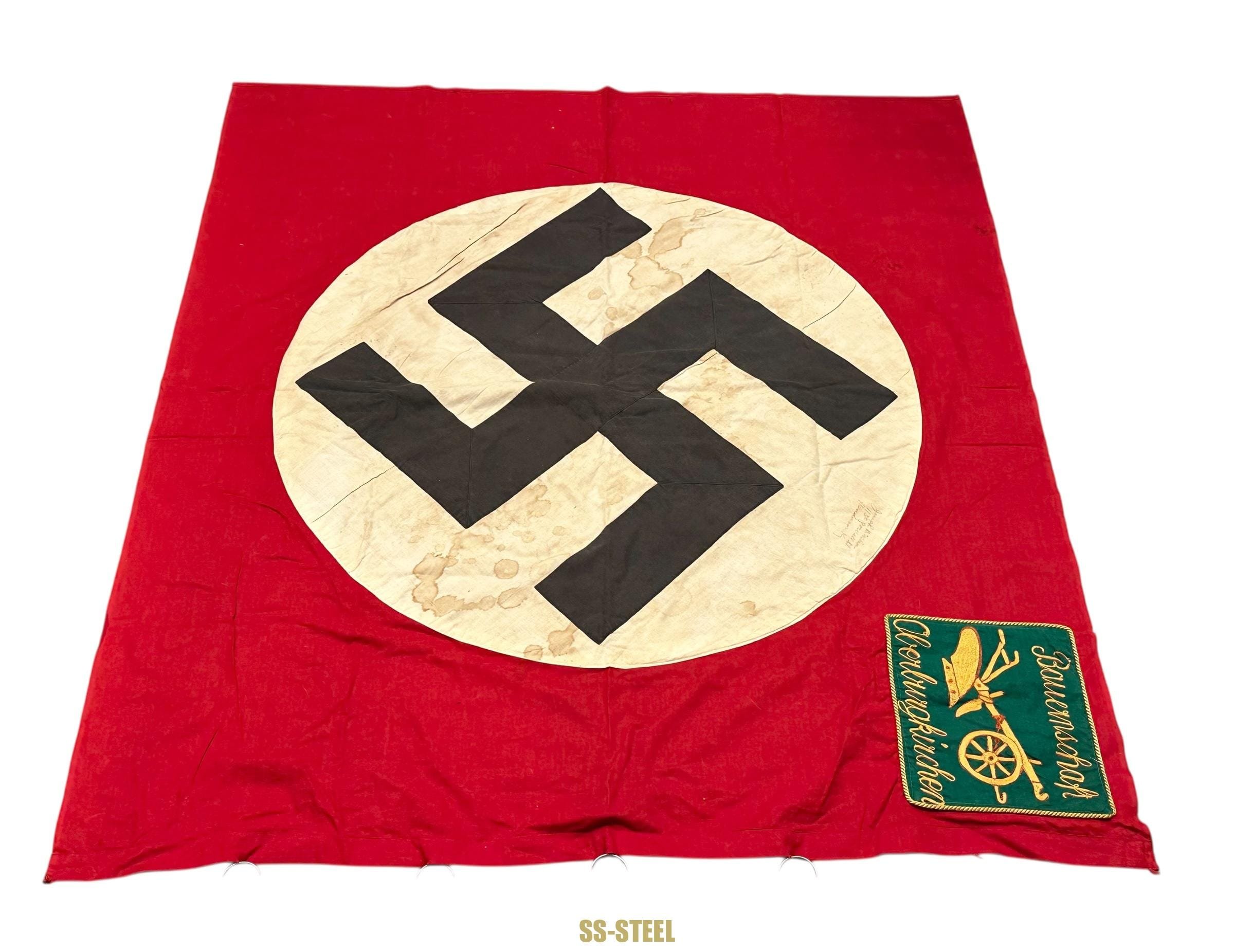 US Veteran Signed Flag OBERBURGKIRCHEN — image 20