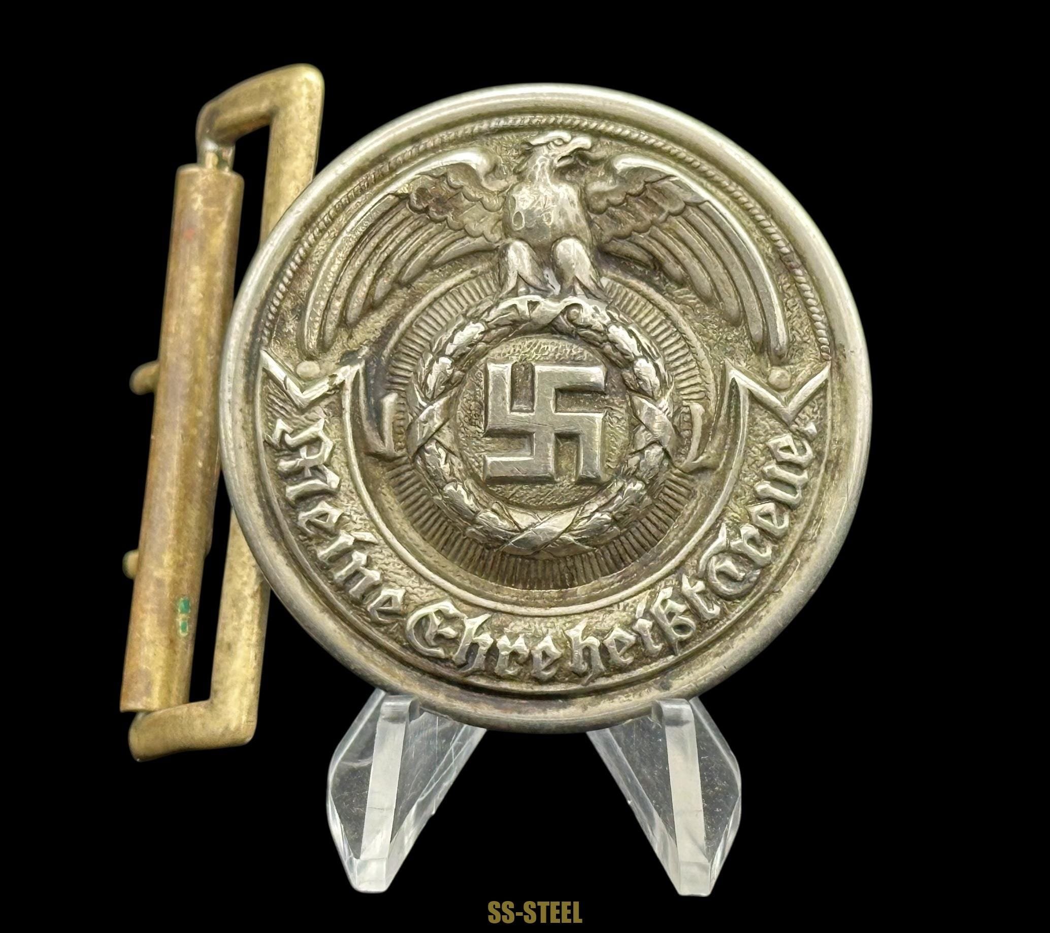 SS Officer Nickel Buckle RZM 35/36-Overhoff & Cie — image 2