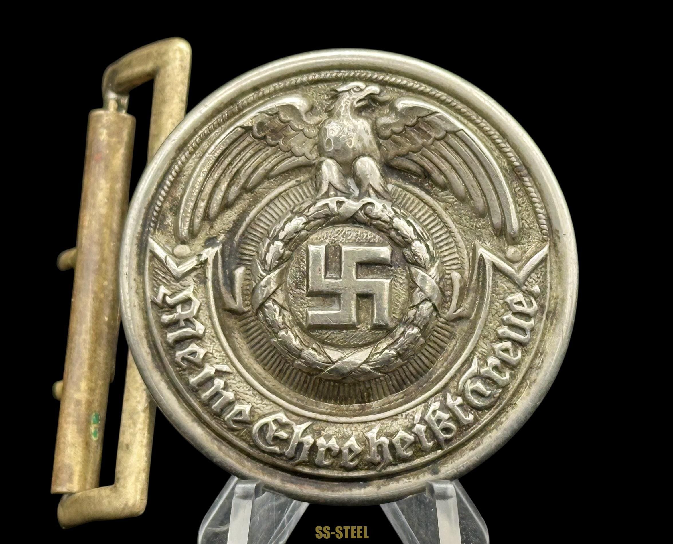 SS Officer Nickel Buckle RZM 35/36-Overhoff & Cie — image 3
