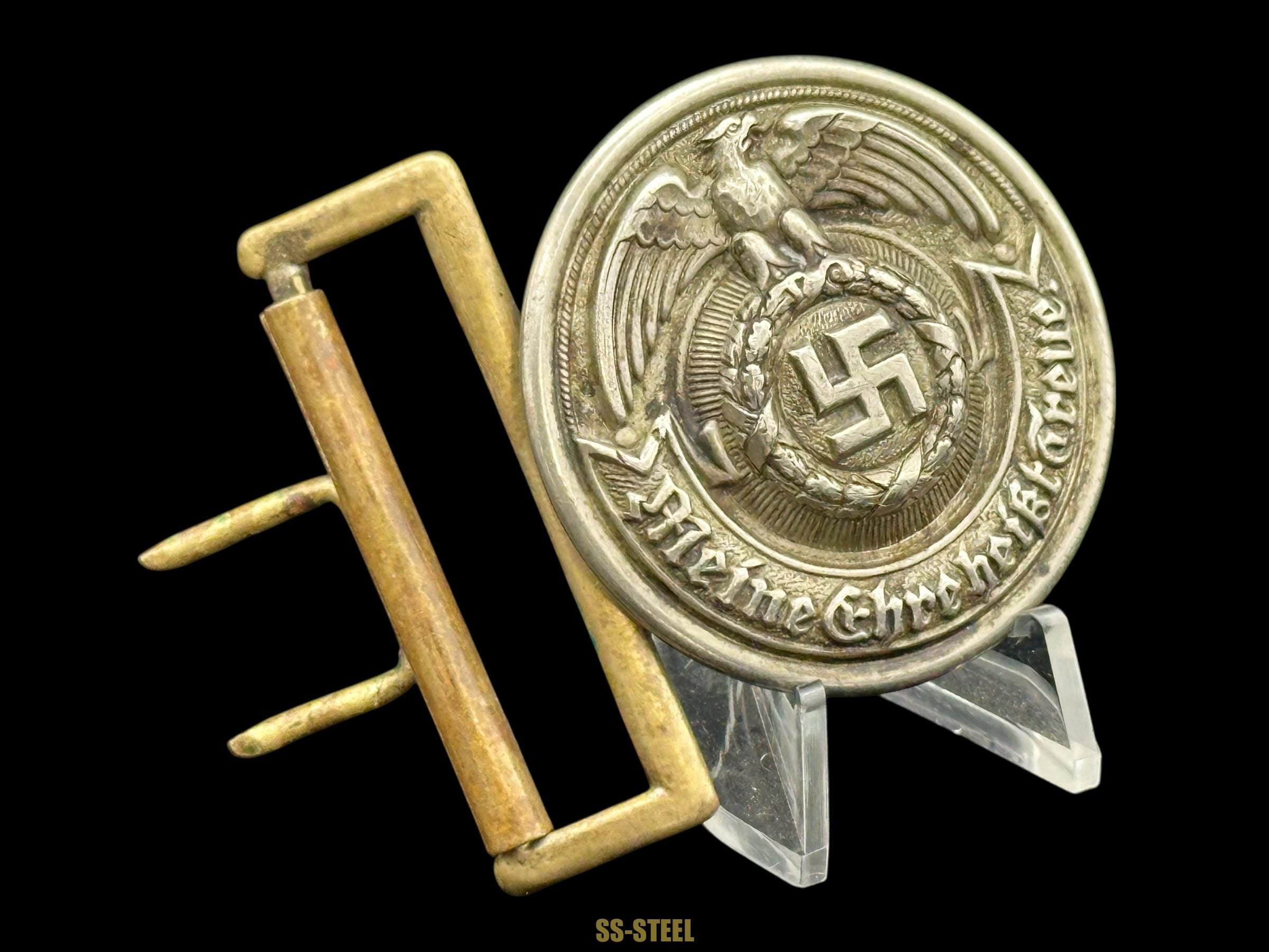 SS Officer Nickel Buckle RZM 35/36-Overhoff & Cie — image 4