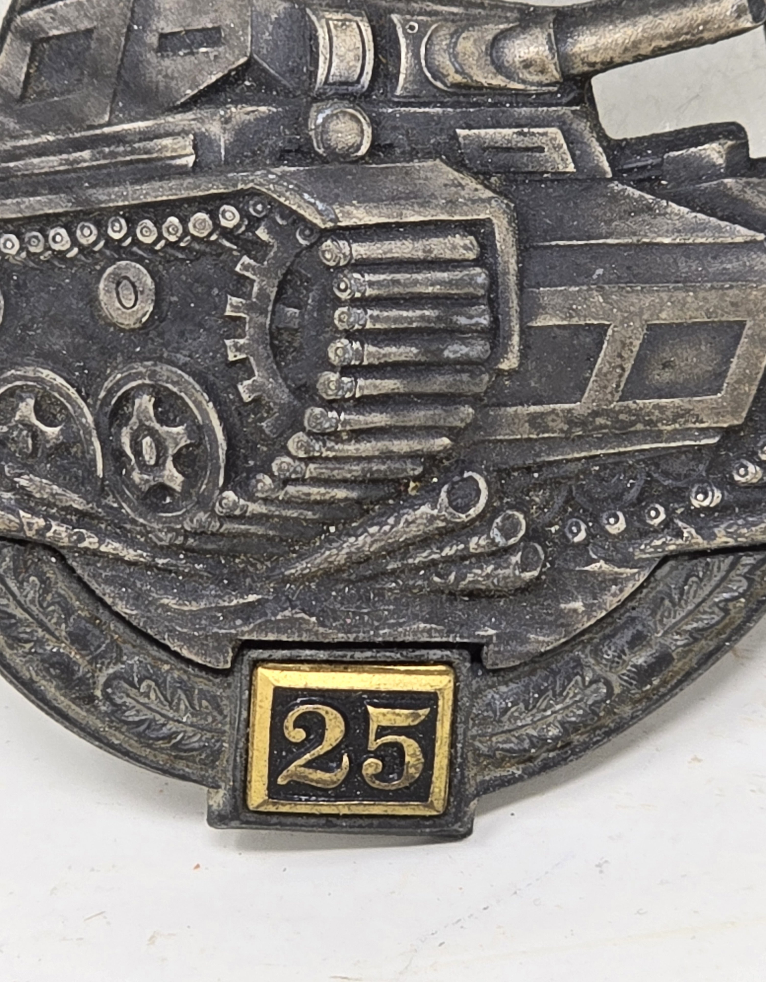 25 Assault Panzer Abzeichen, 'Gustav Brehmer' — image 7