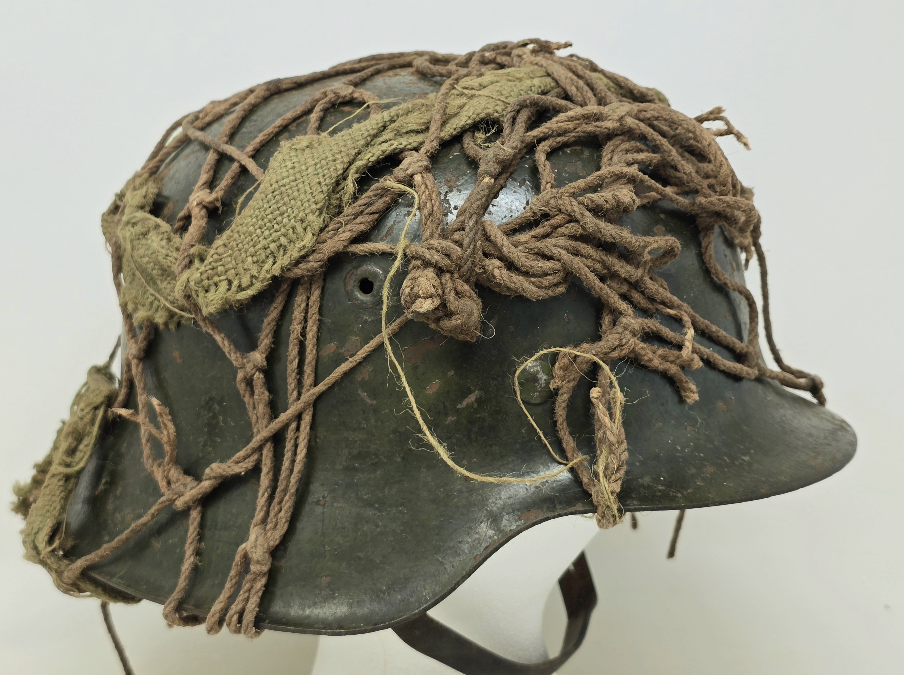 Net Camouflaged KM M42 Helmet — image 11
