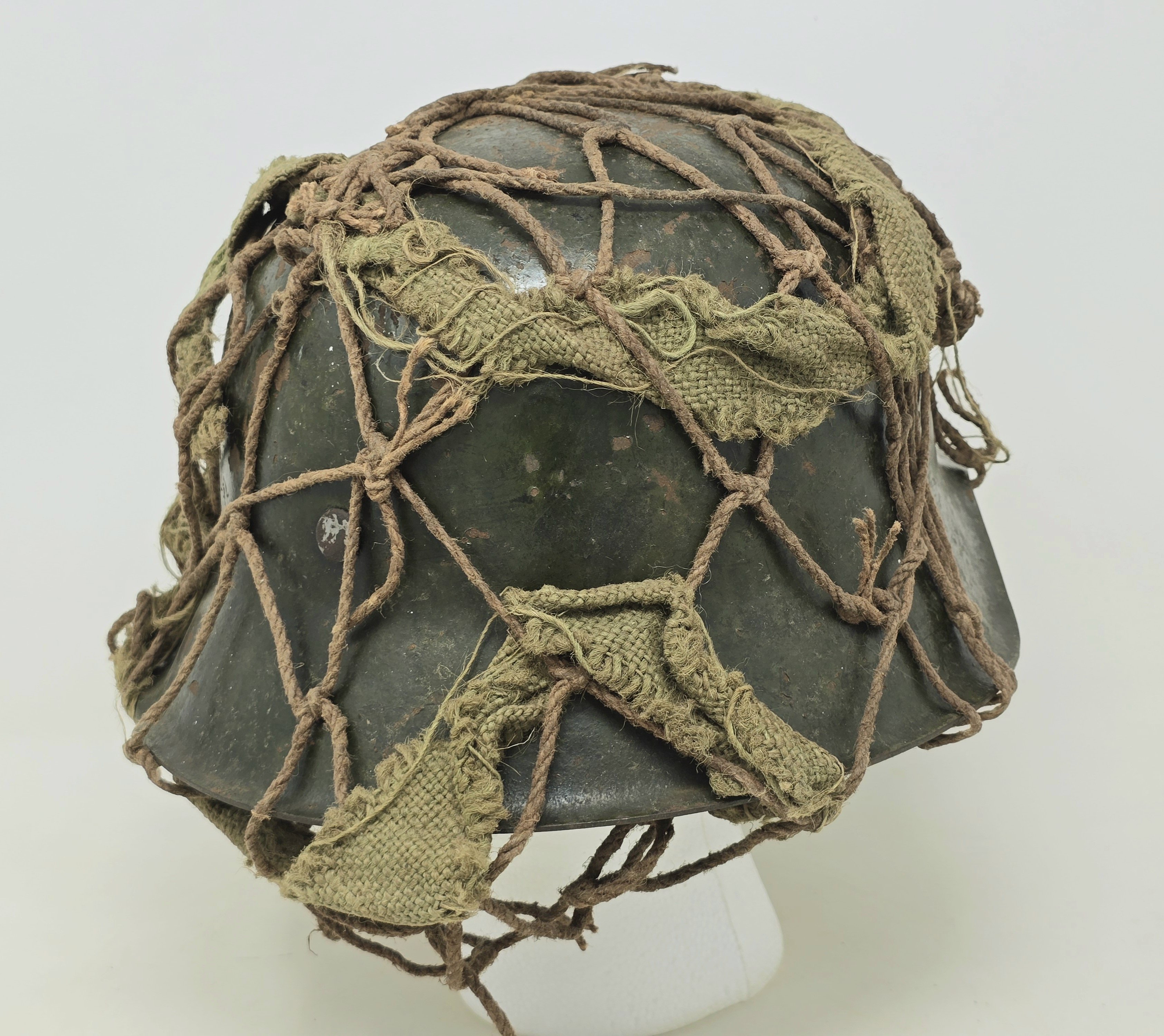 Net Camouflaged KM M42 Helmet — image 12