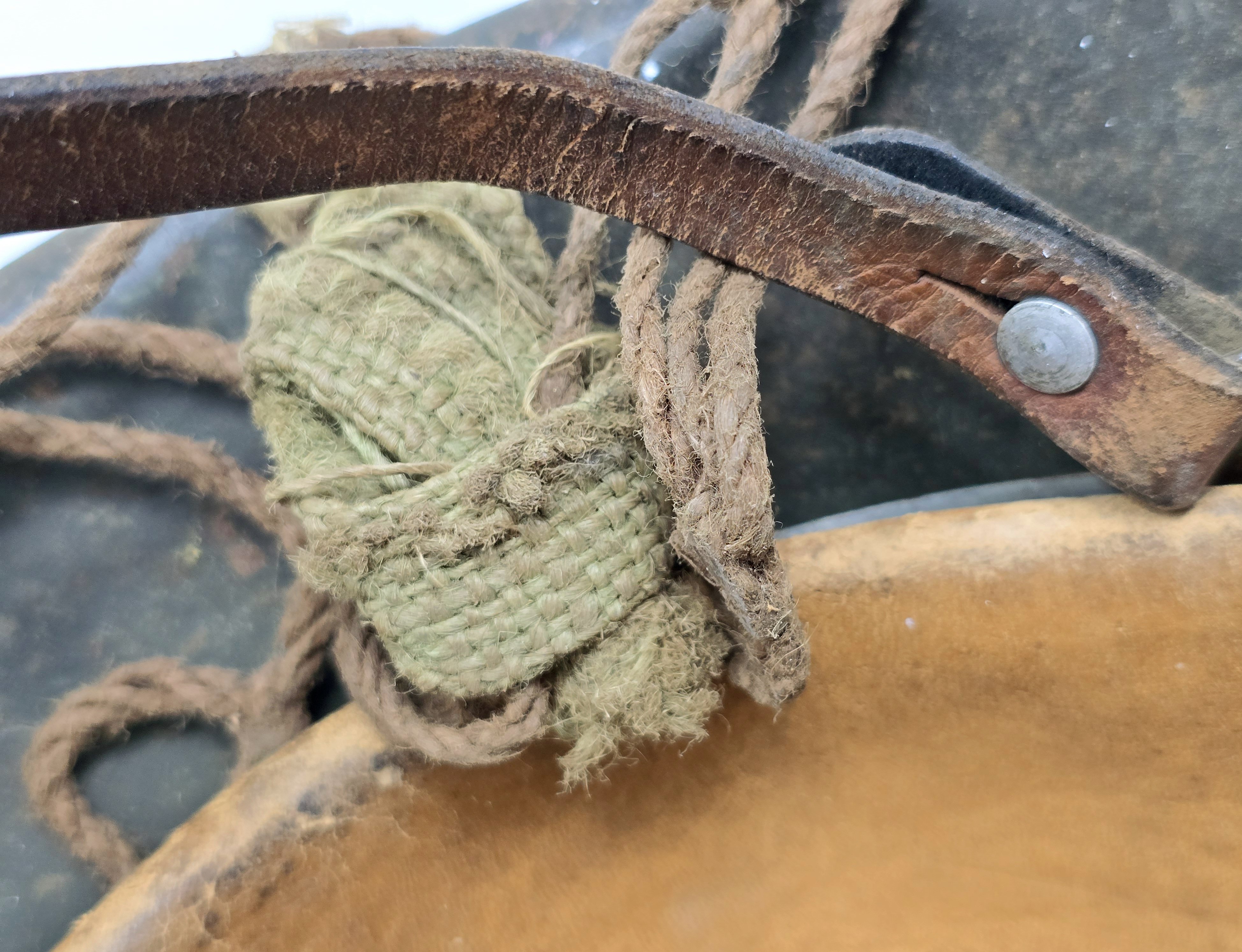 Net Camouflaged KM M42 Helmet — image 5