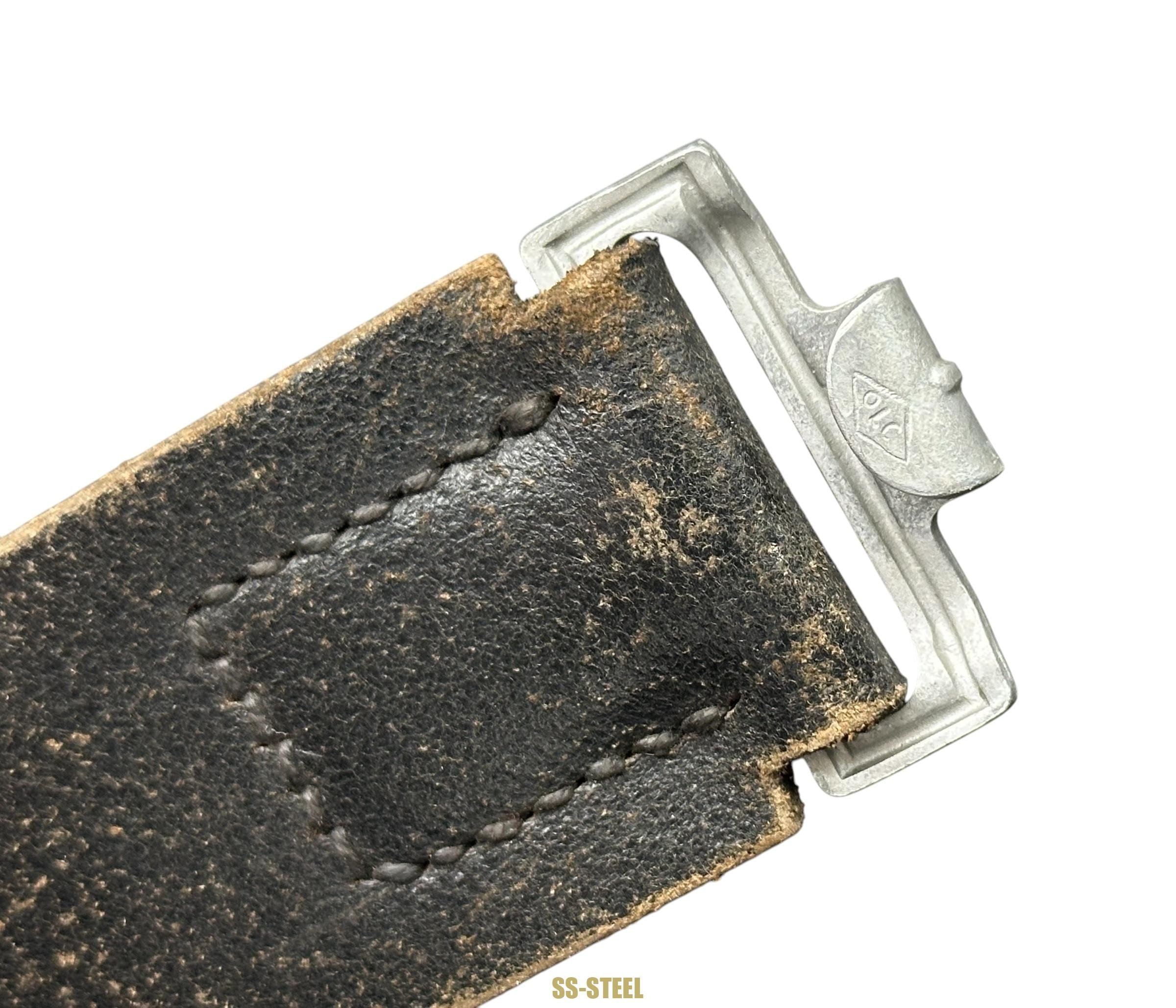 SS Marked Belt VA 413/38 and Buckle O&C — image 10