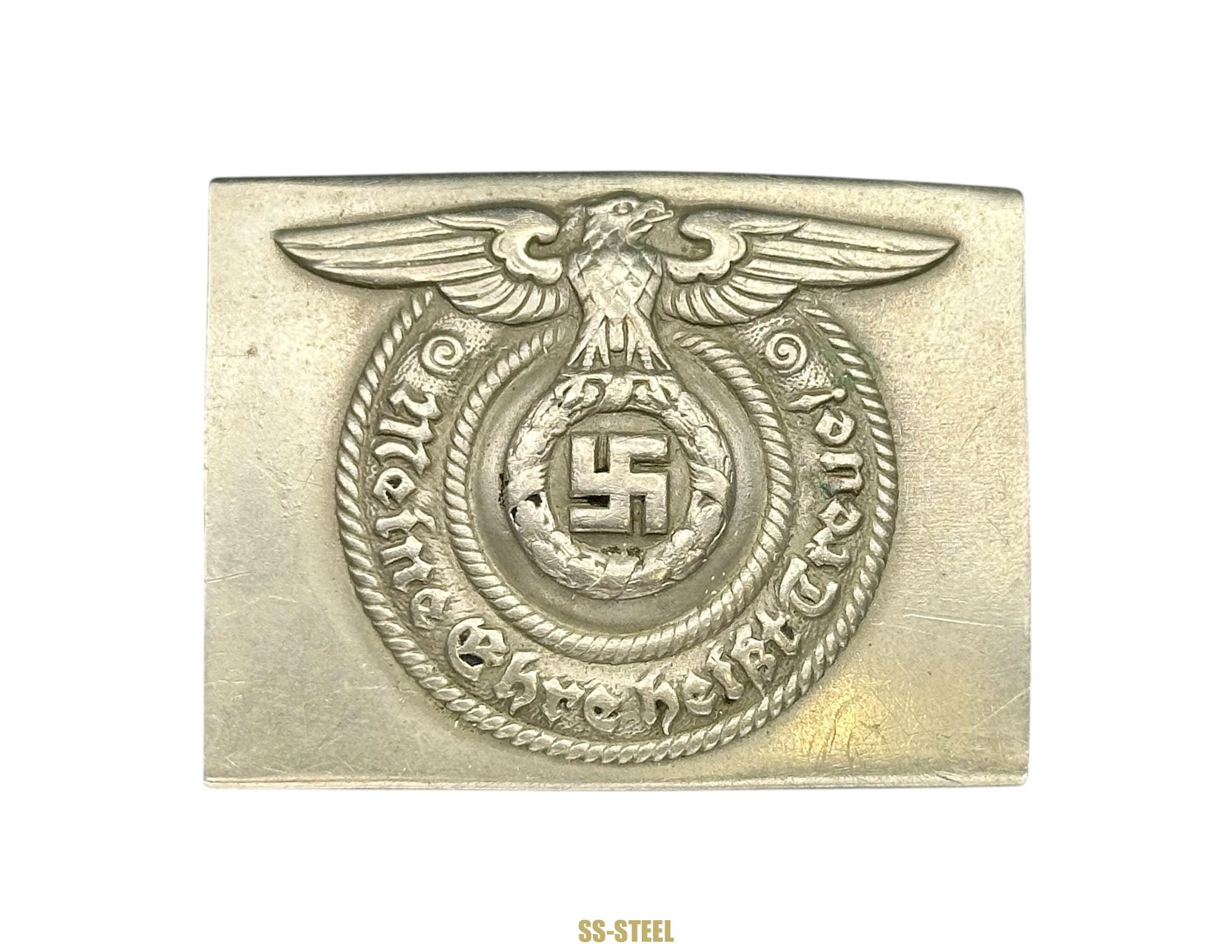 SS Marked Belt VA 413/38 and Buckle O&C — image 12