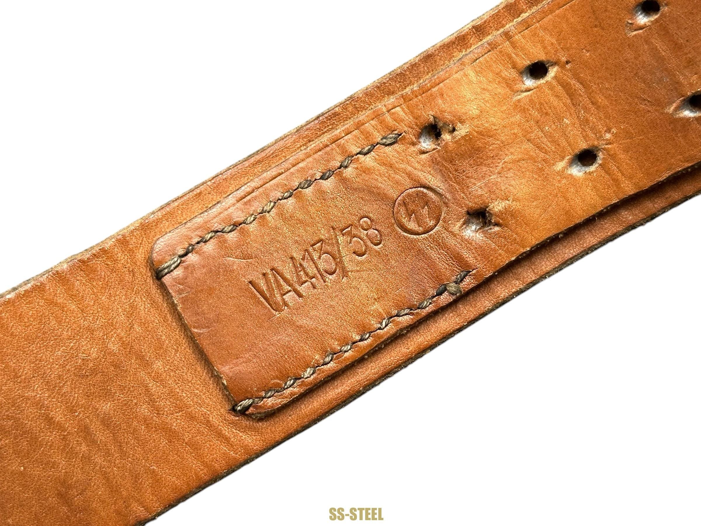 SS Marked Belt VA 413/38 and Buckle O&C — image 7