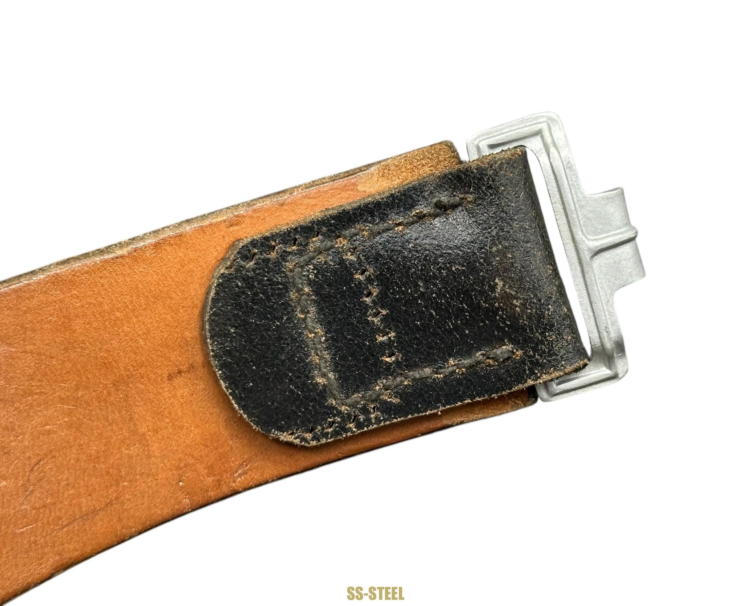 SS Marked Belt VA 413/38 and Buckle O&C — image 8