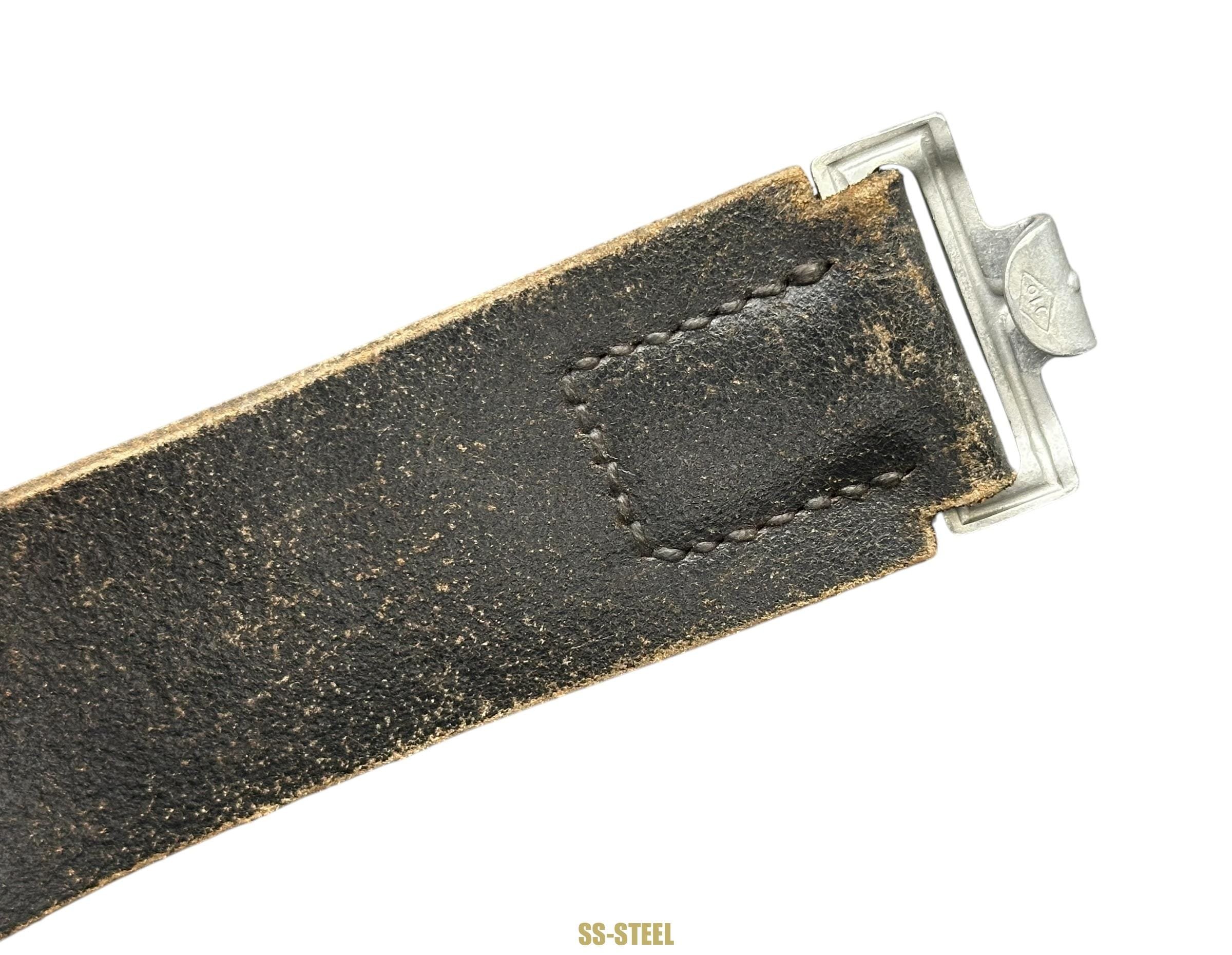 SS Marked Belt VA 413/38 and Buckle O&C — image 9