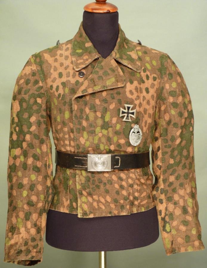Rare Waffen-SS Panzer Wrap in Erbsentarnmuster — image 4