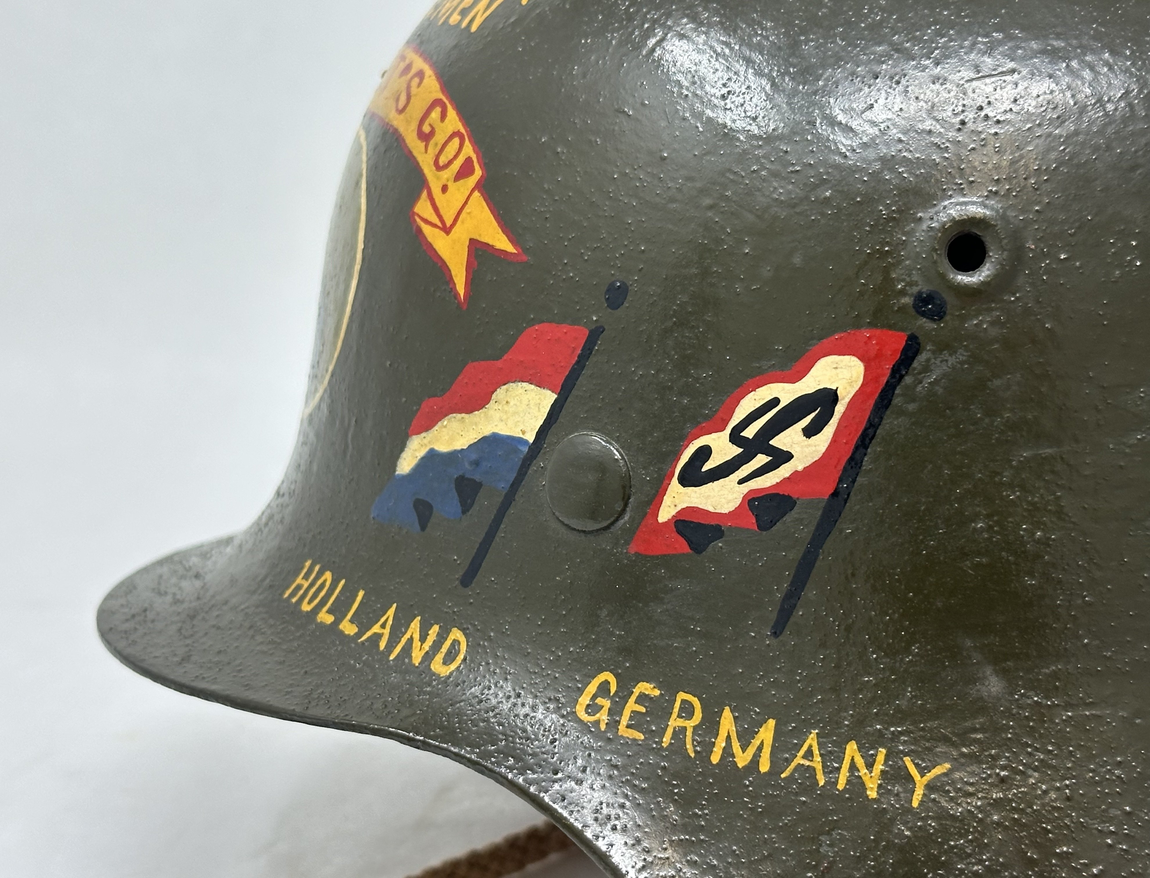 M42 29th Division Vet Art Helmet — image 17