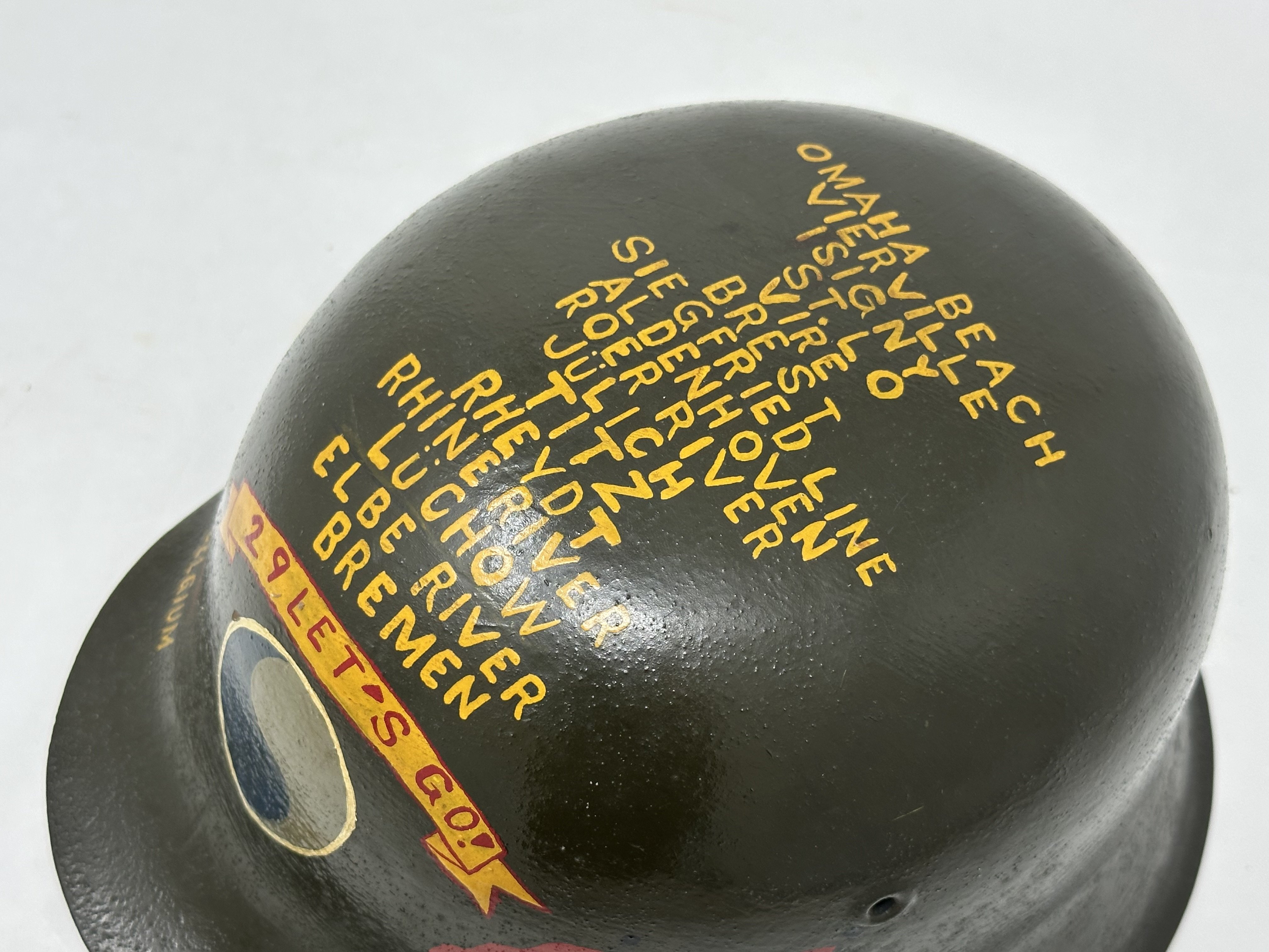 M42 29th Division Vet Art Helmet — image 20