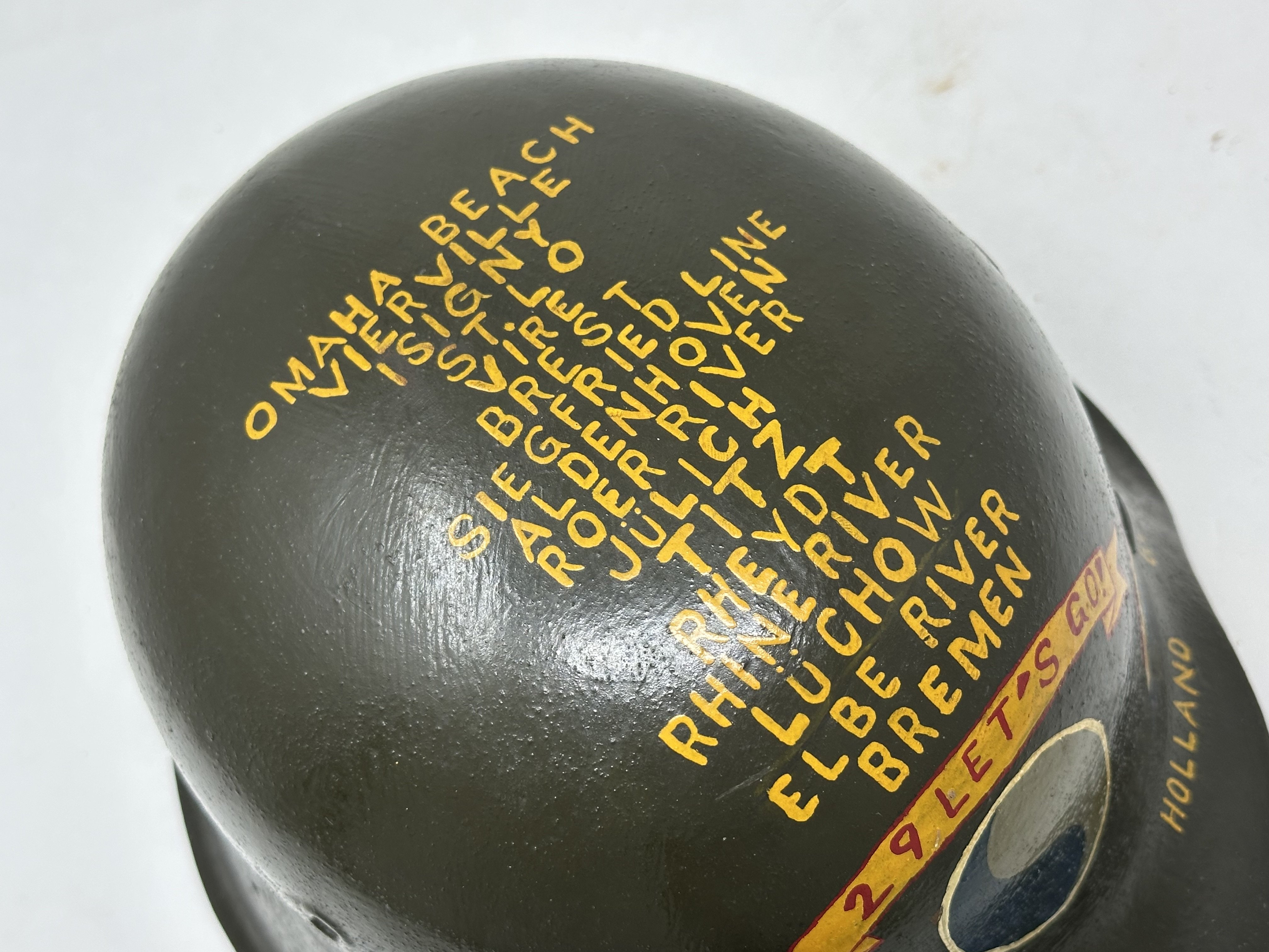 M42 29th Division Vet Art Helmet — image 23