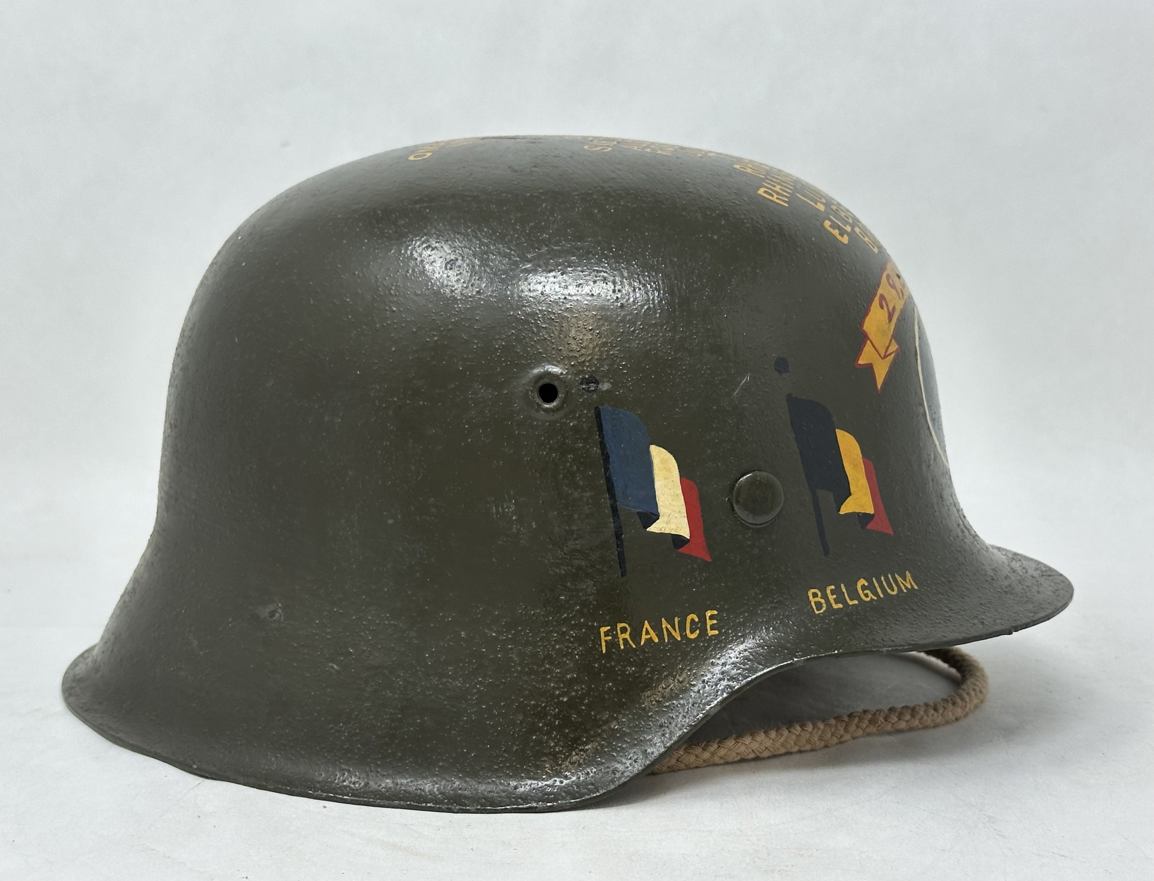 M42 29th Division Vet Art Helmet — image 3