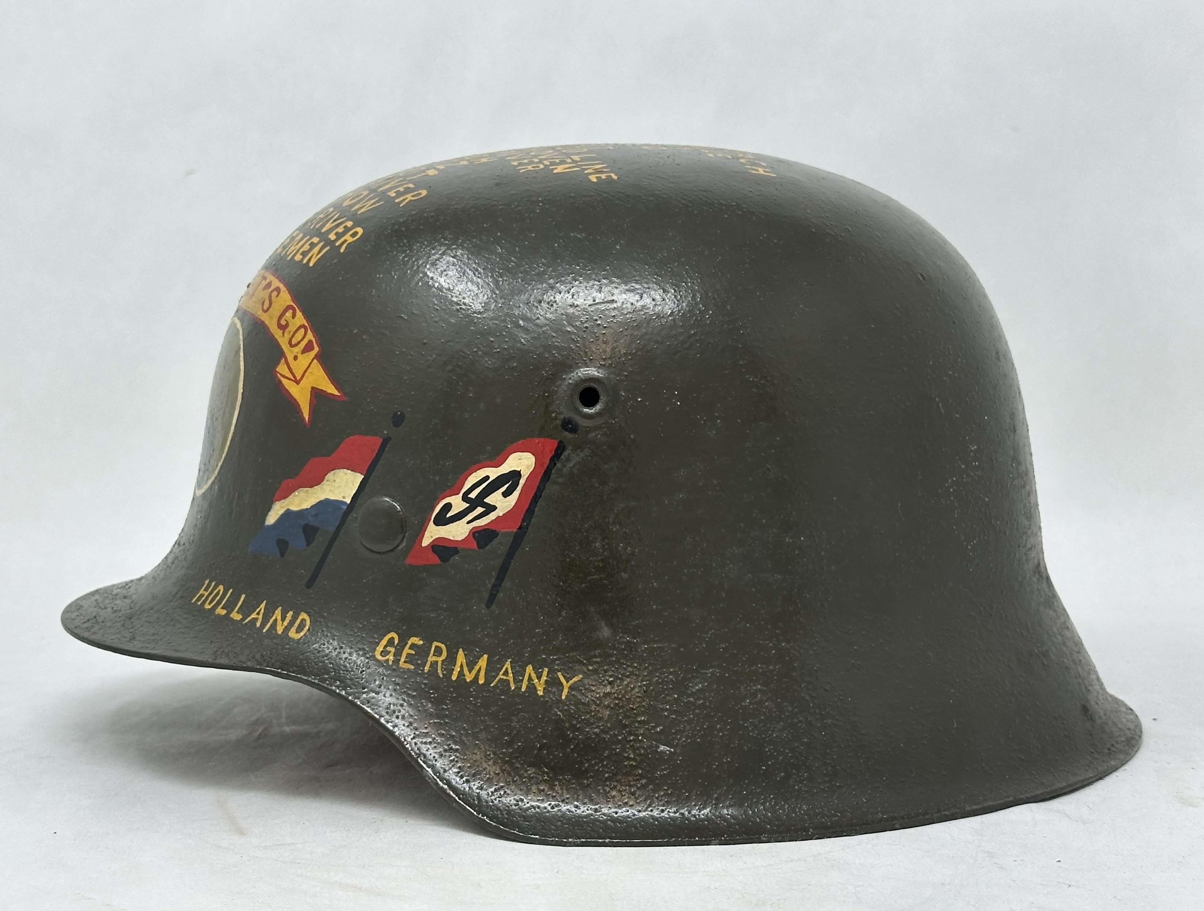 M42 29th Division Vet Art Helmet — image 5
