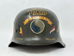 M42 29th Division Vet Art Helmet