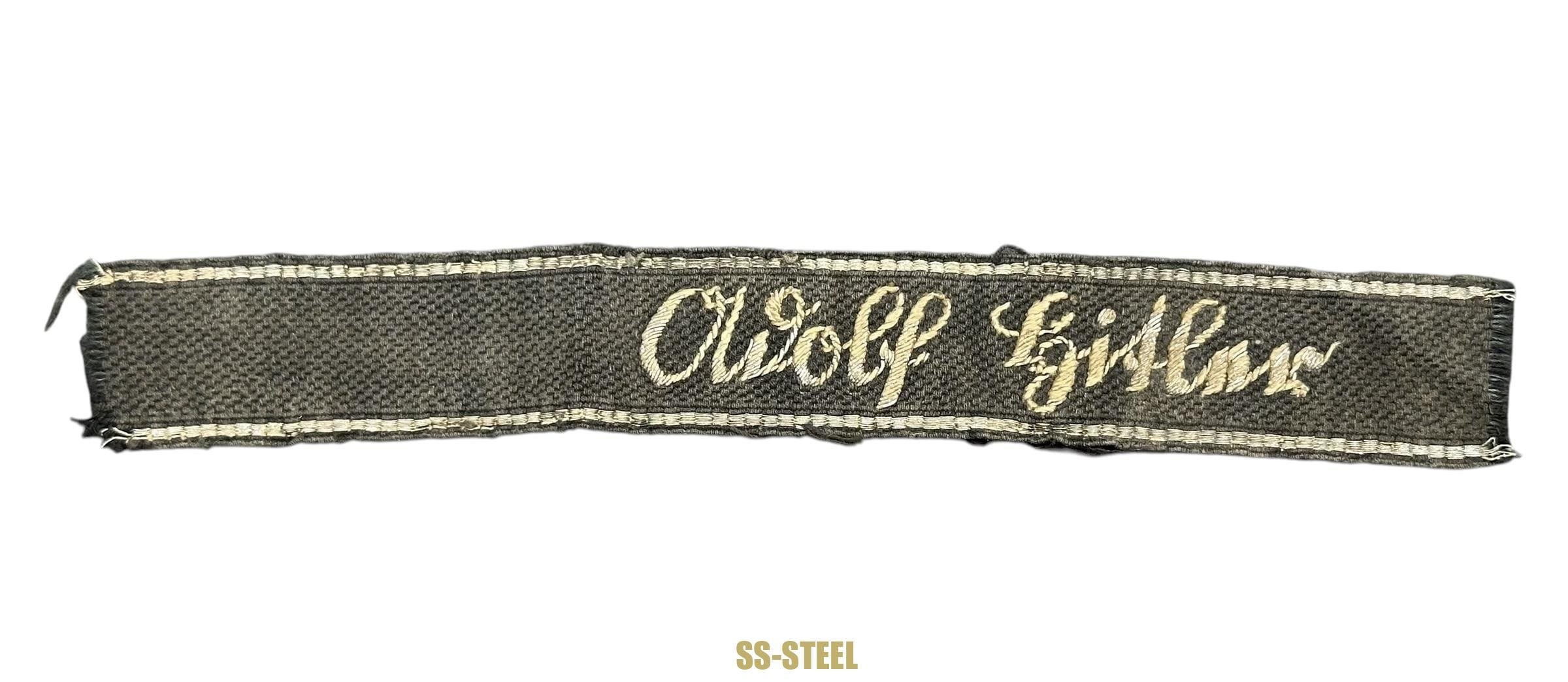 SS LAH Officer Cuff Title-Uniform Removed — image 7