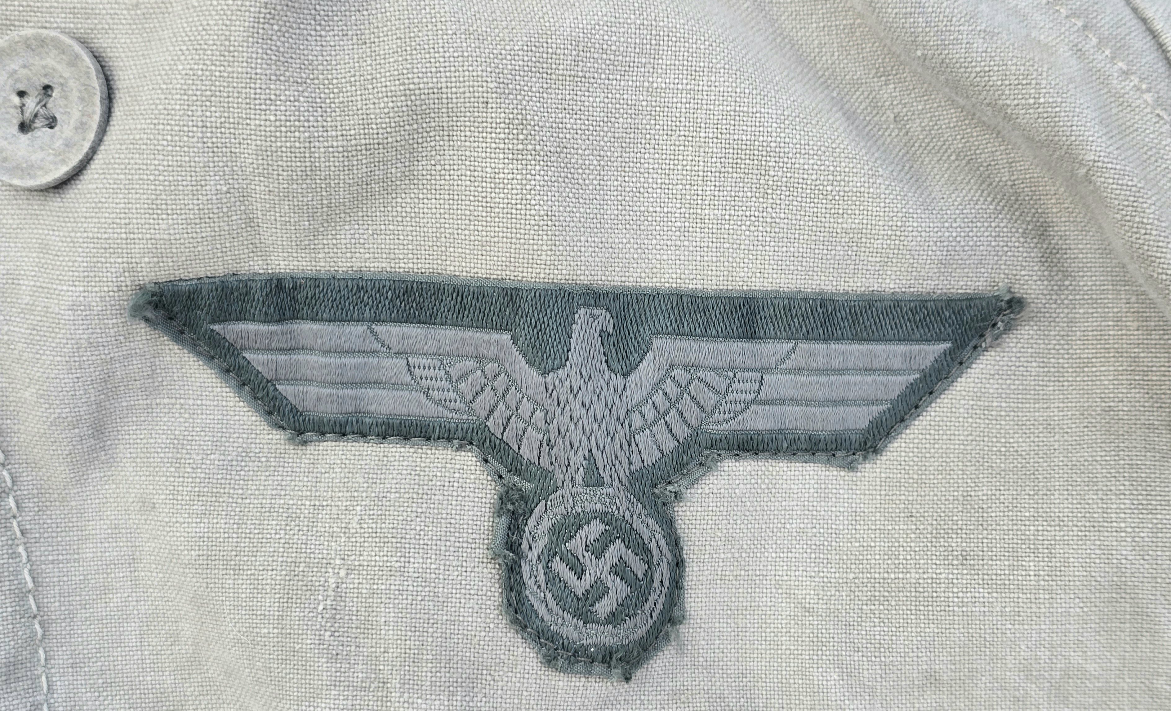 Rare Heer Denim Panzer Wrapper — image 9