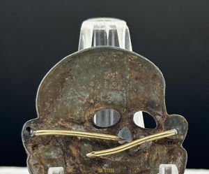 SS Visor Cap Skull by Assmann 'GES. GESCH'