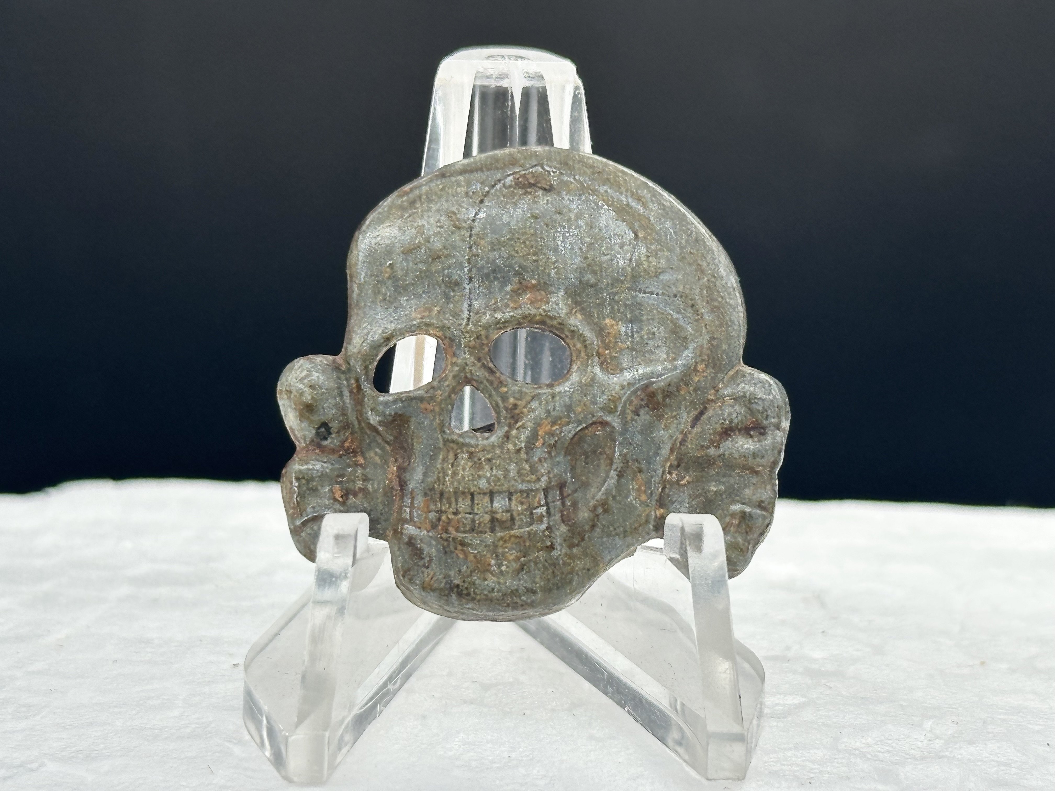 SS Visor Cap Skull by Assmann 'GES. GESCH' — image 2