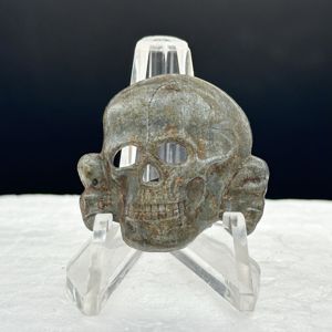 SS Visor Cap Skull by Assmann 'GES. GESCH'