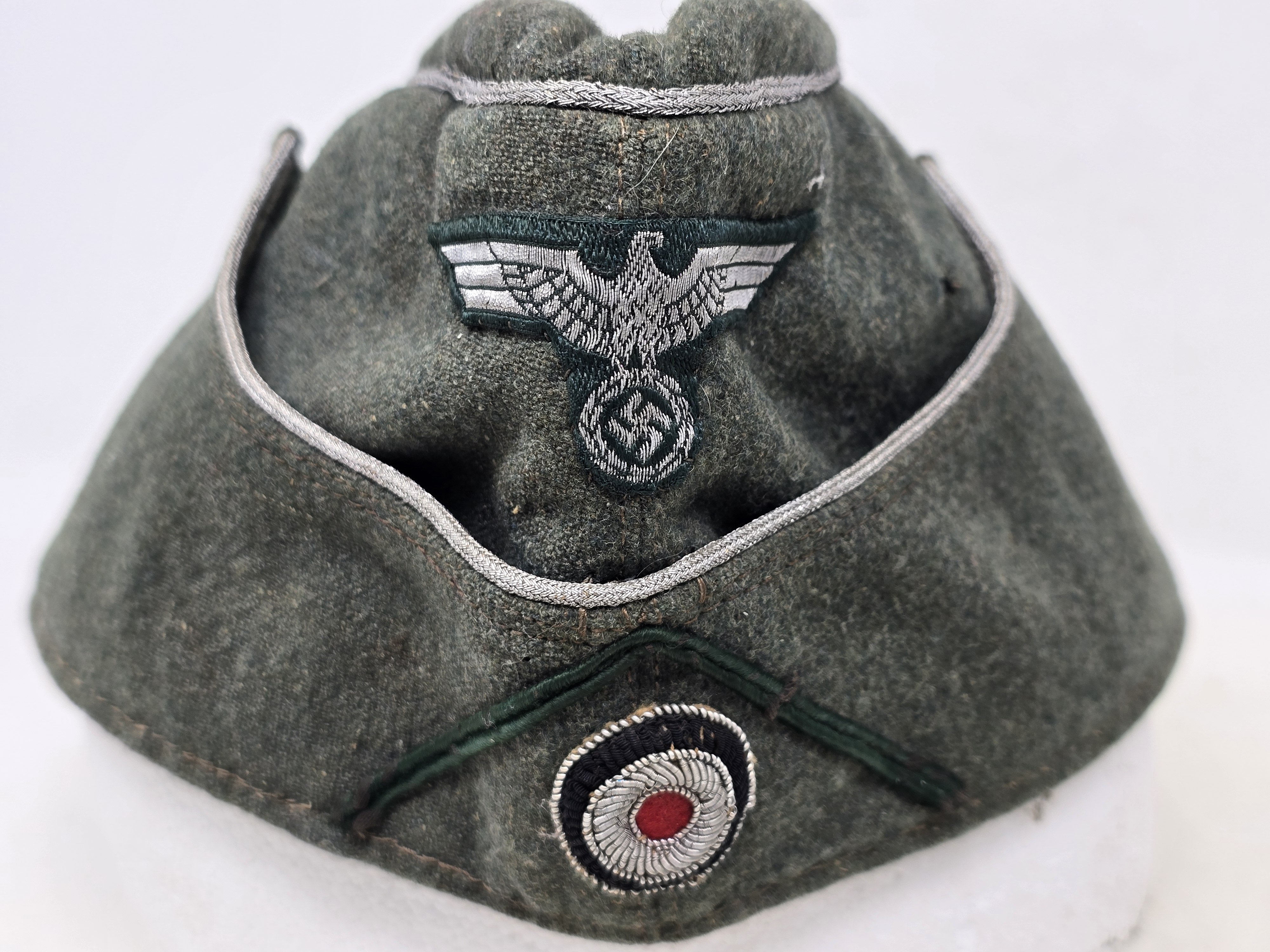 Heer Administration Officer's Schiffchen Cap — image 8