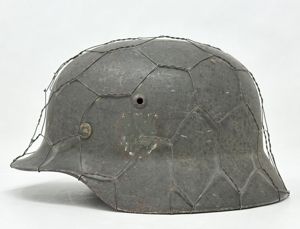 SS Chickenwire M35 Helmet Volunteer