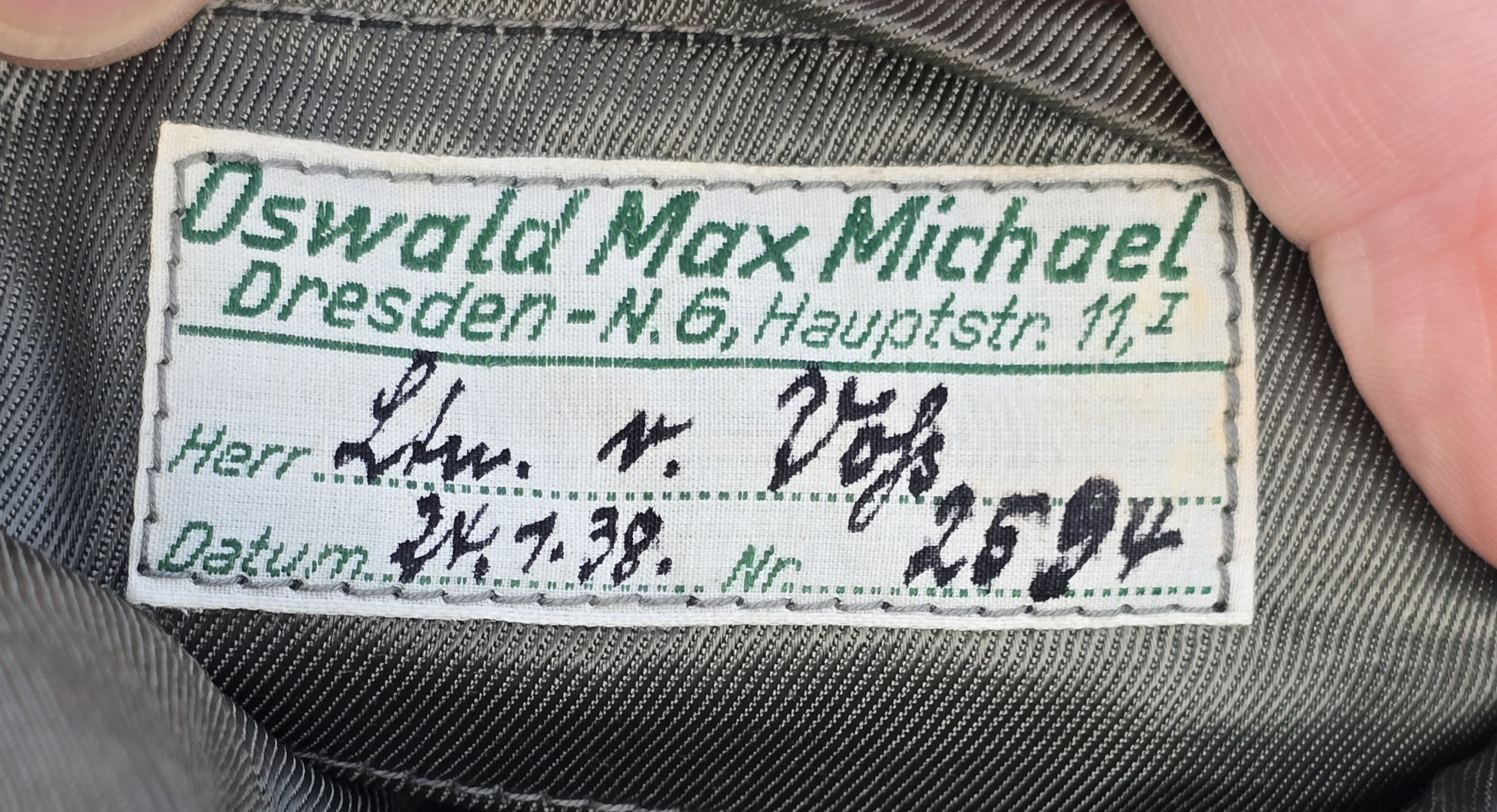 Fine Heer Major's Tunic, Fhr. von Vohs — image 11