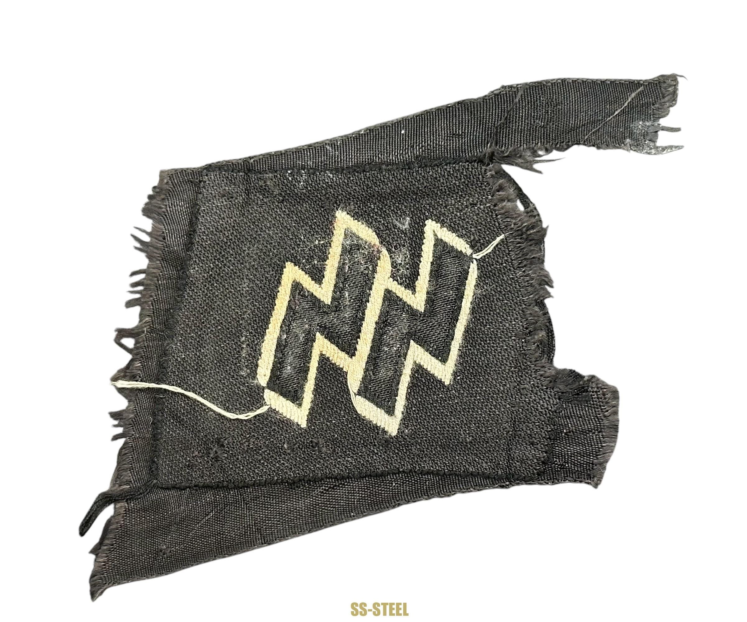 (S.P.) Bevo SS Runic Tab and Bevo Eagle, Uniform Removed-Cutoff — image 2