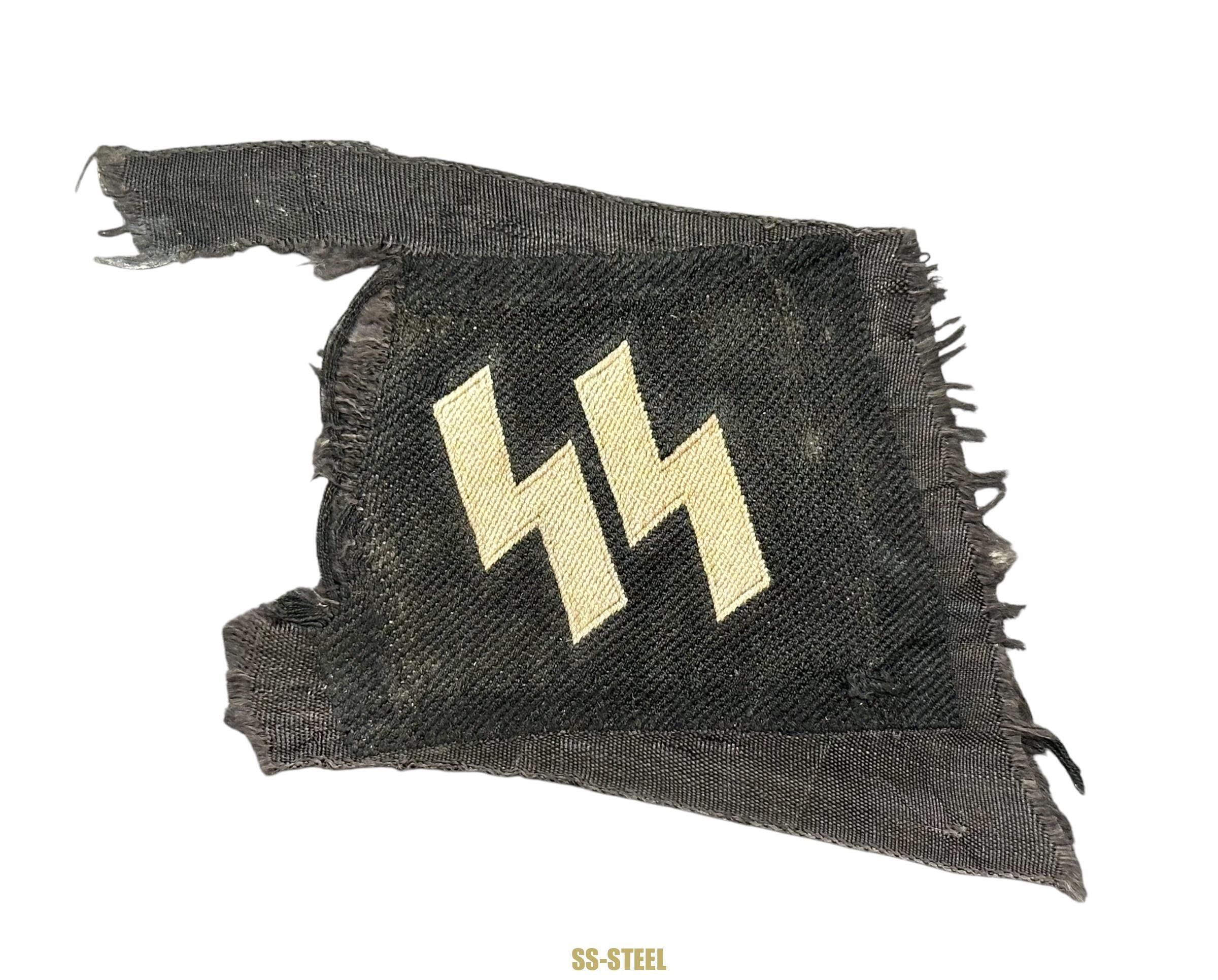 (S.P.) Bevo SS Runic Tab and Bevo Eagle, Uniform Removed-Cutoff — image 4