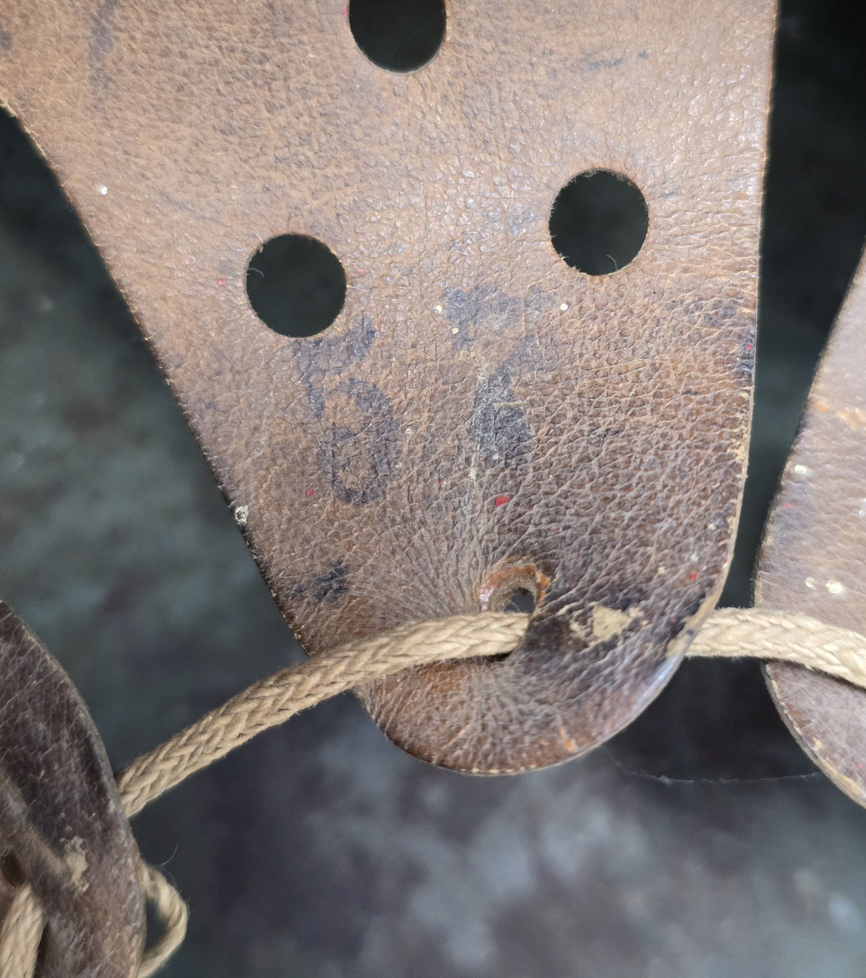 Heavy Combat Used Waffen-SS M35 Double Decal — image 17