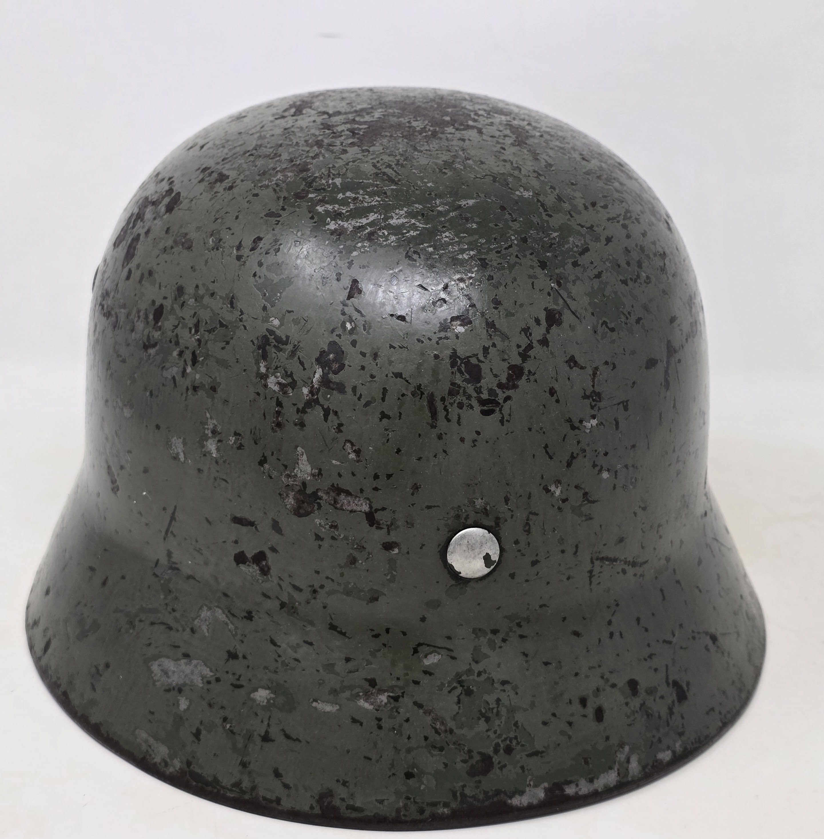 Heavy Combat Used Waffen-SS M35 Double Decal — image 22