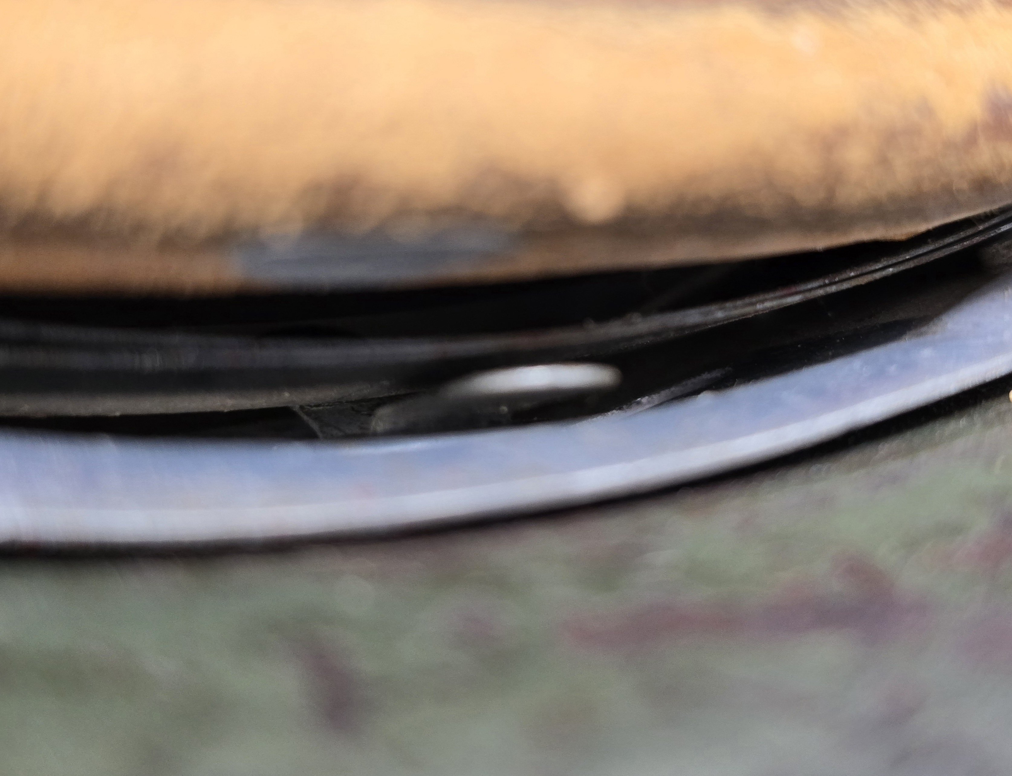 Heavy Combat Used Waffen-SS M35 Double Decal — image 7